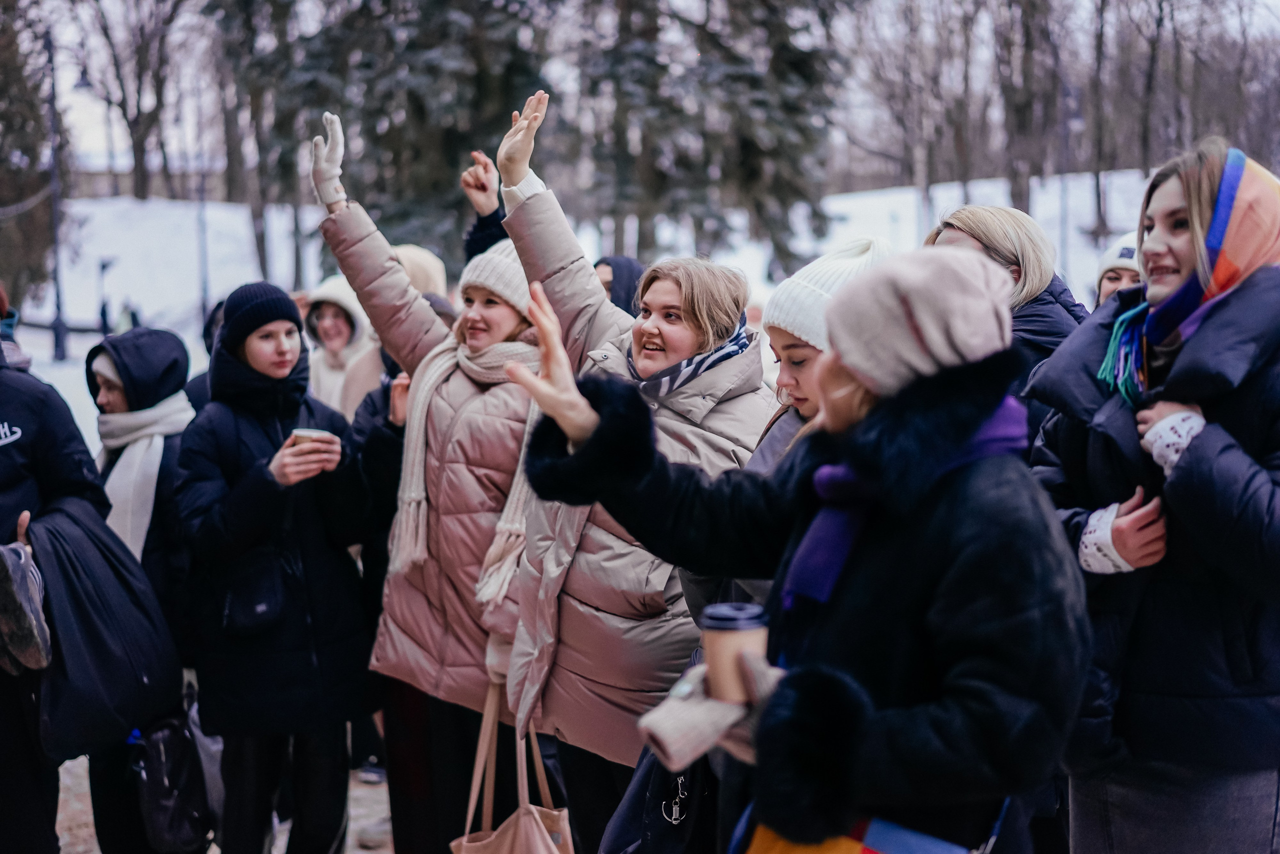 «Предновогодний переполох» Лопатинский сад, 14.12.2024. Фотограф и видеограф Смоленск | Студия Цезарь