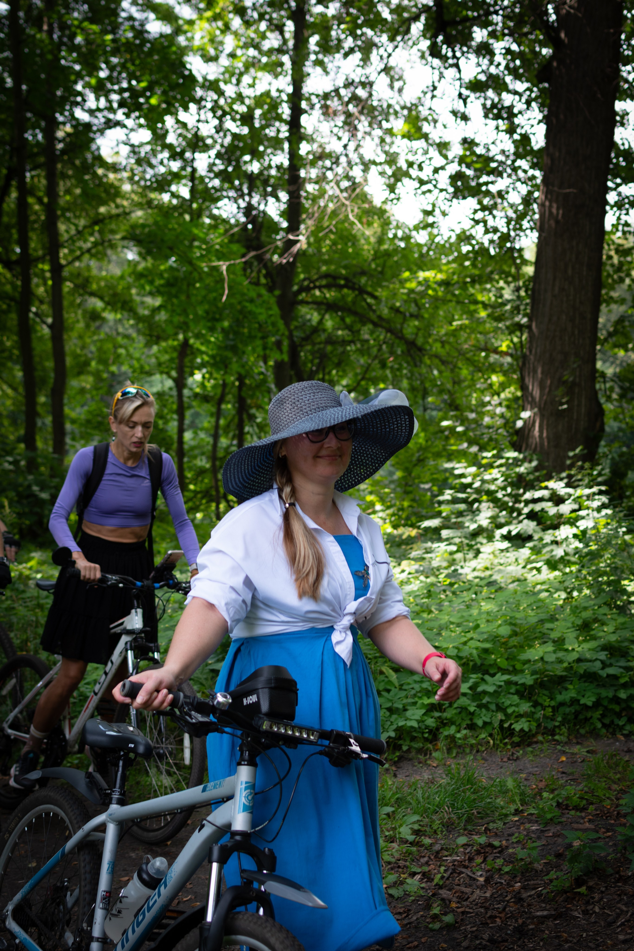 «Леди на велосипеде» — велопробег по г. Жуковскому 2025. Репортажный фотограф Сыбер Мартти