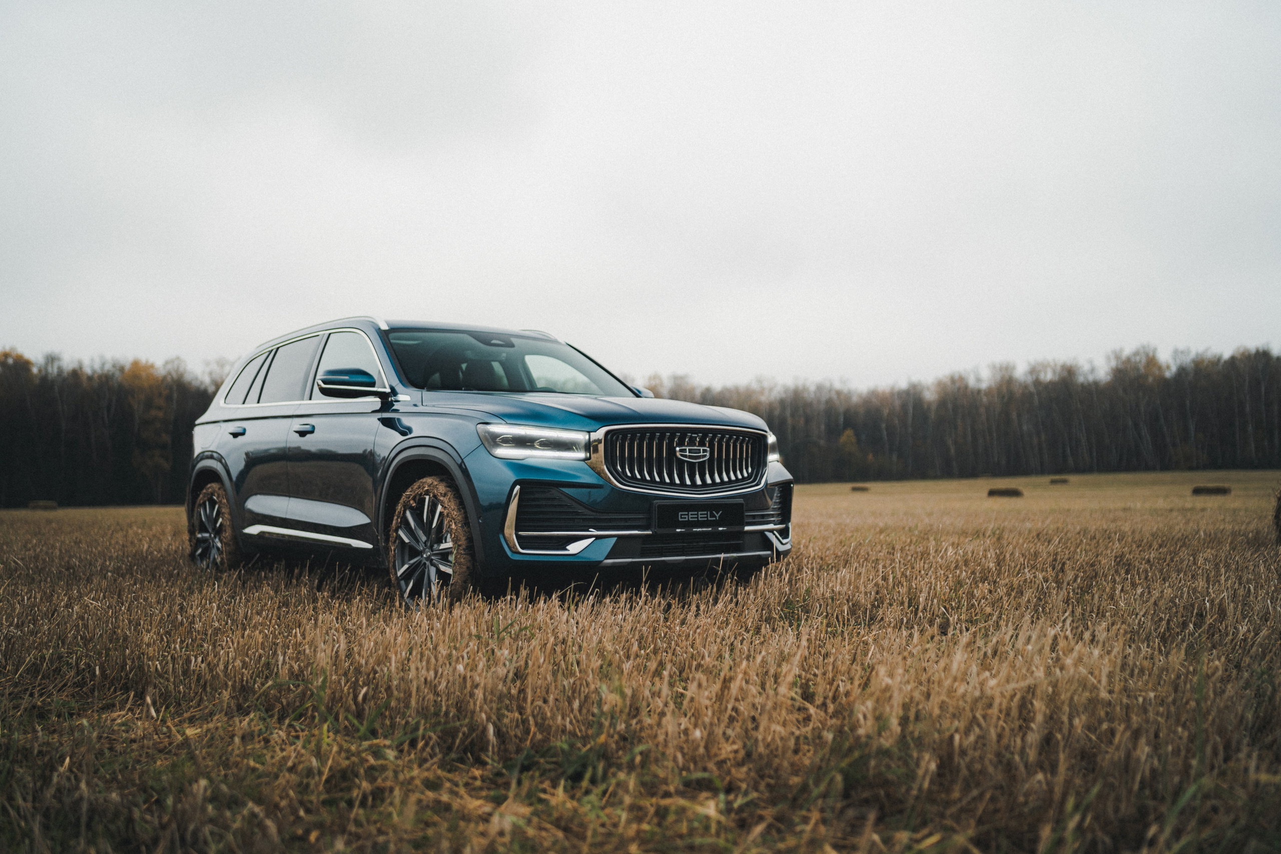 Автомобильная фотосессия Geely Monjaro для Geely Motors. Фотограф Илья К. в Москве