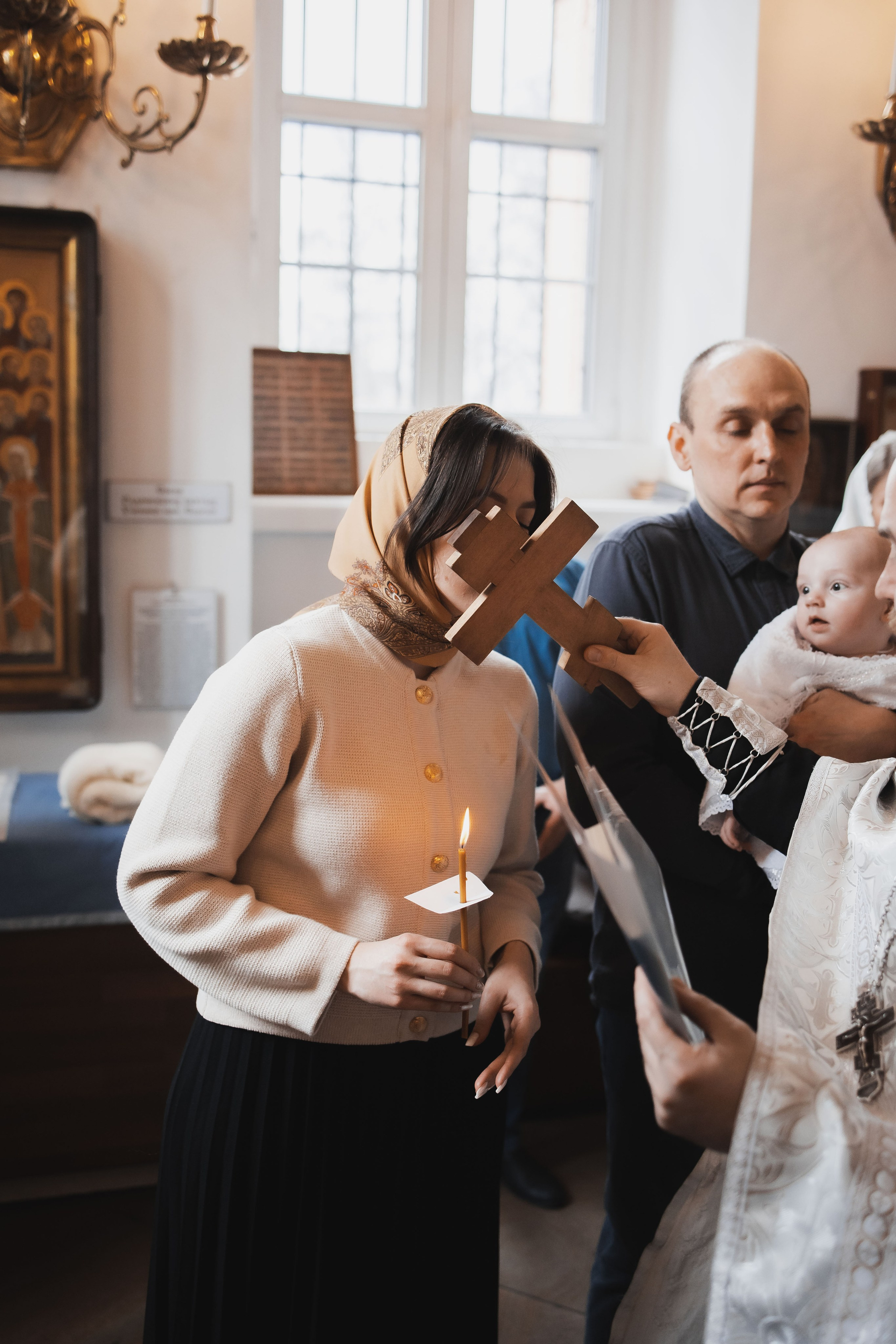 Крещение Дмитрия. Семейный, индивидуальный фотограф в Москве Ангели Марина