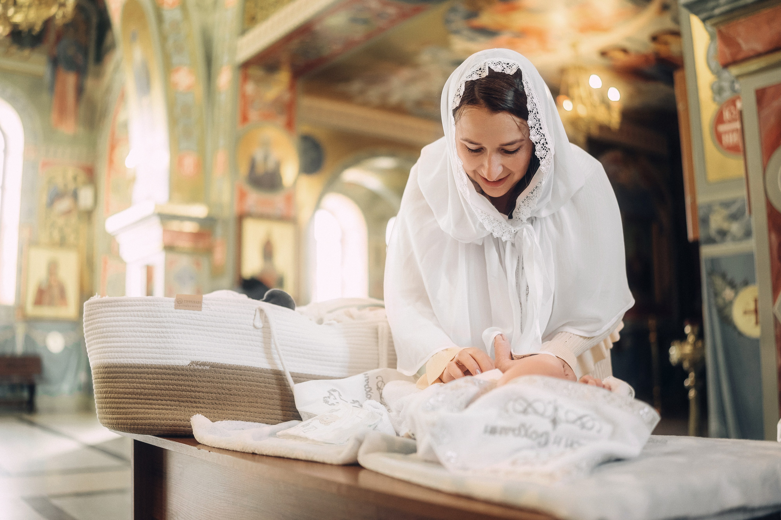 Фотосъемка таинства крещения в Воронеже. Свадебный и репортажный фотограф в Воронеже Роман Янко