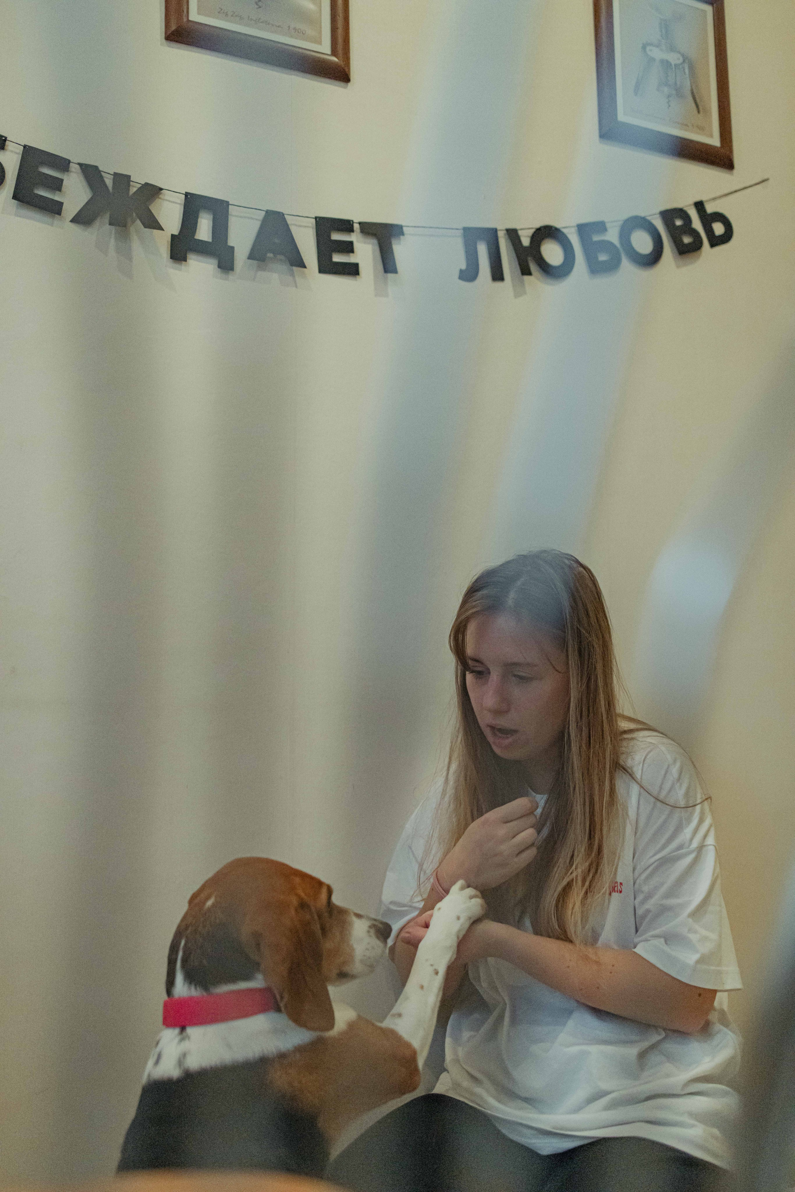 Света и Ива. Фотограф-анималист в Москве Лера Черноног