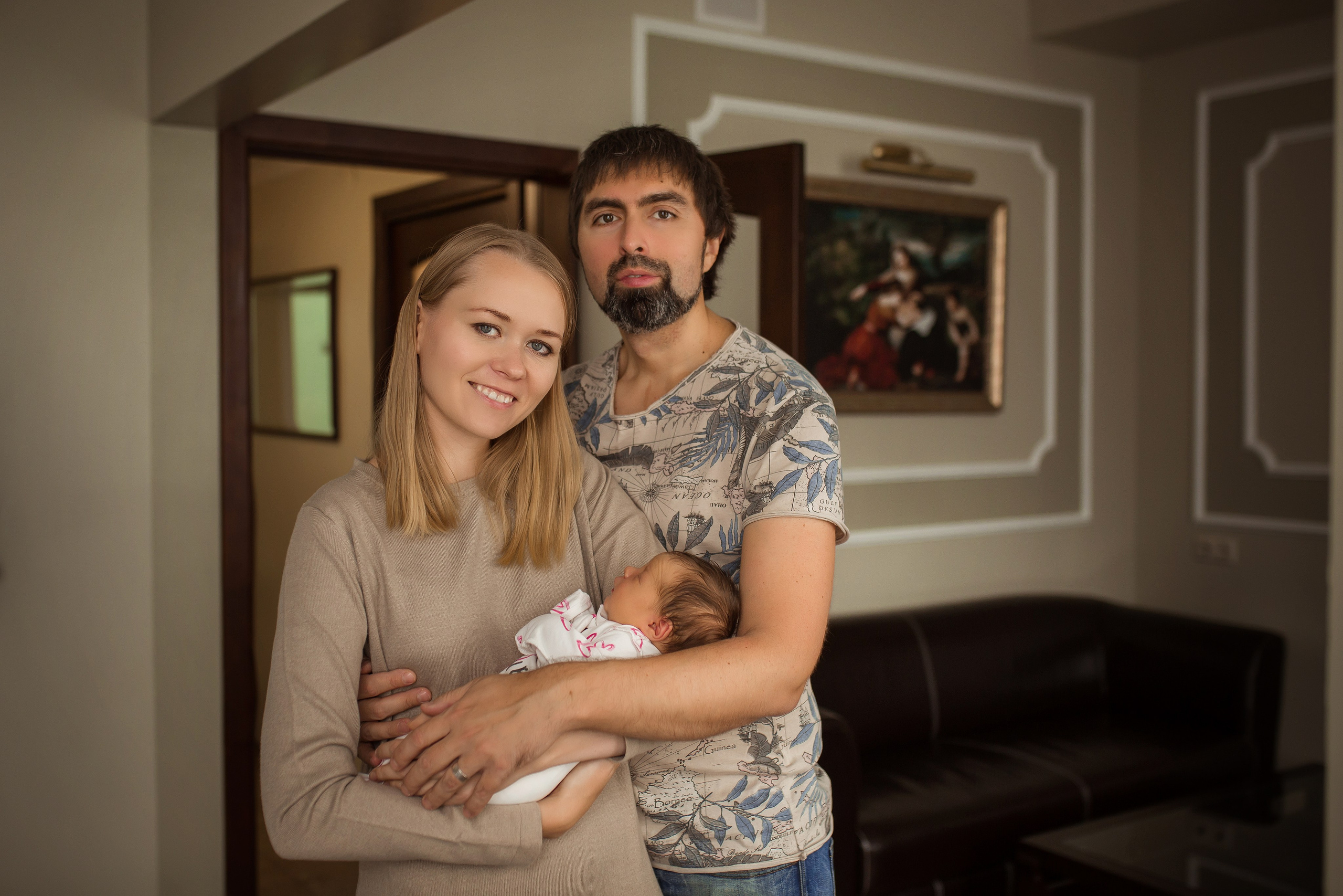 Выписка Эмилии. Фотограф на Крещение, семейный фотограф в Москве