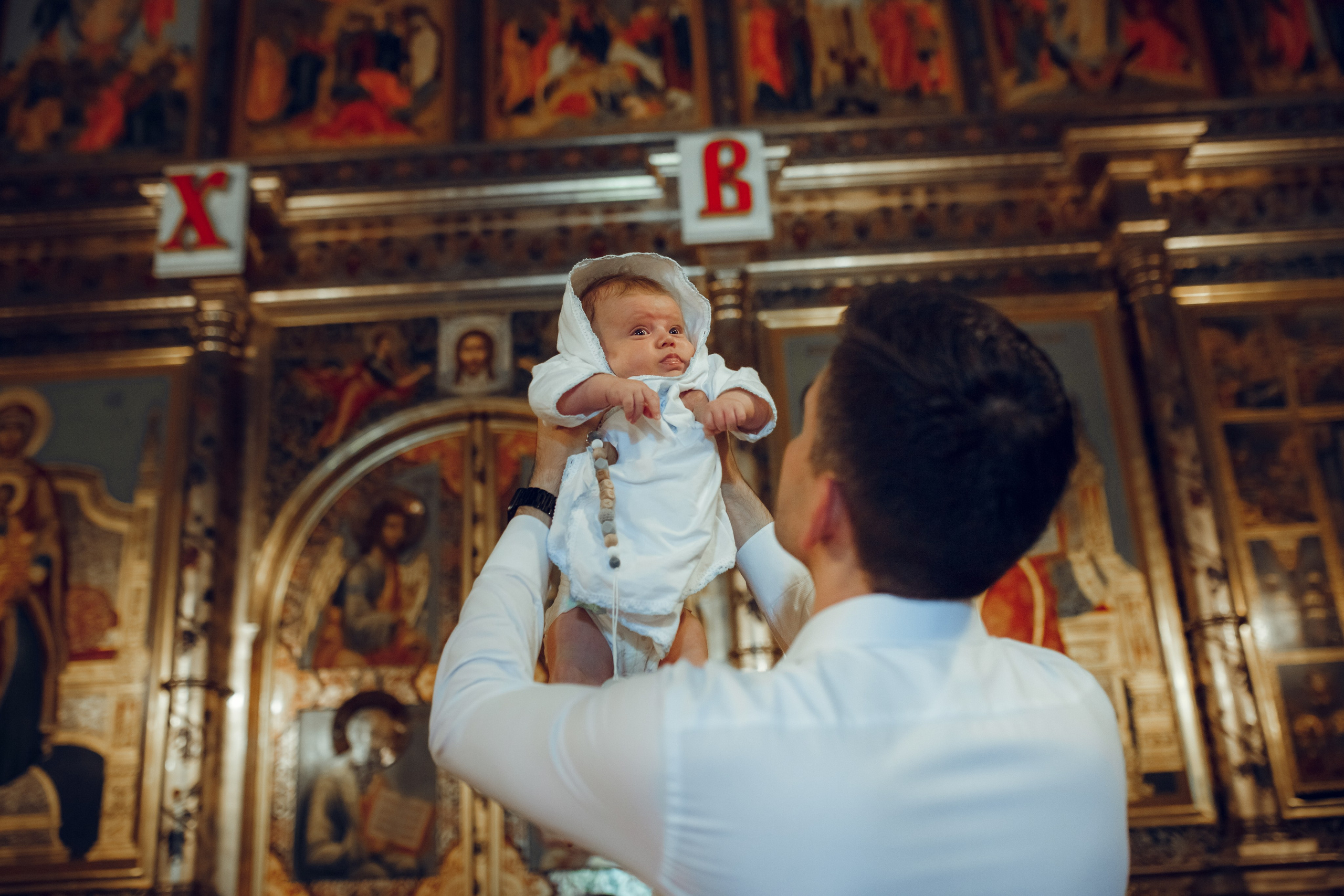 Крещение Арсения. Фотограф на Крещение, семейный фотограф в Москве