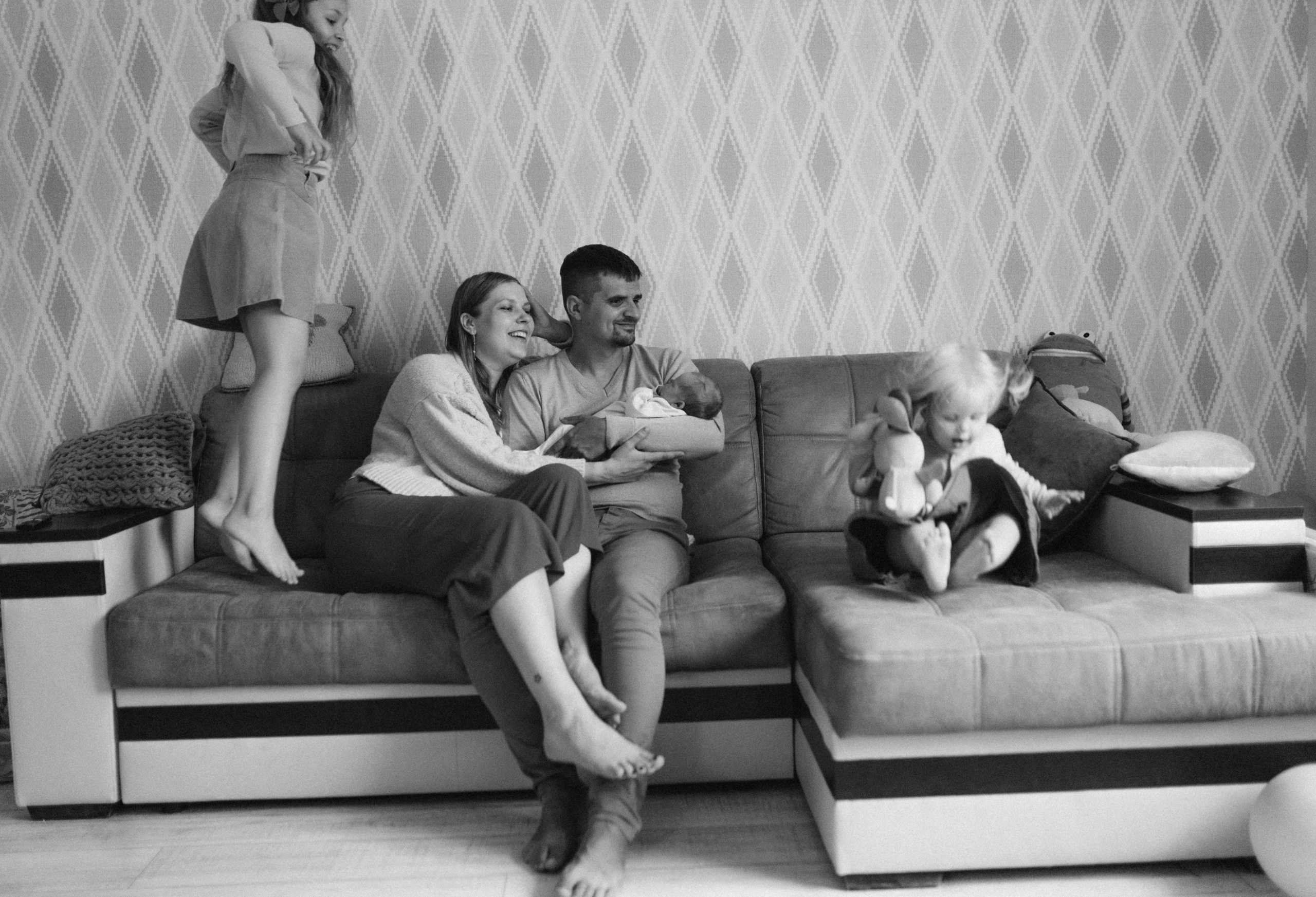 Дома с малышами. Семейный и парный фотограф Мария Куцко