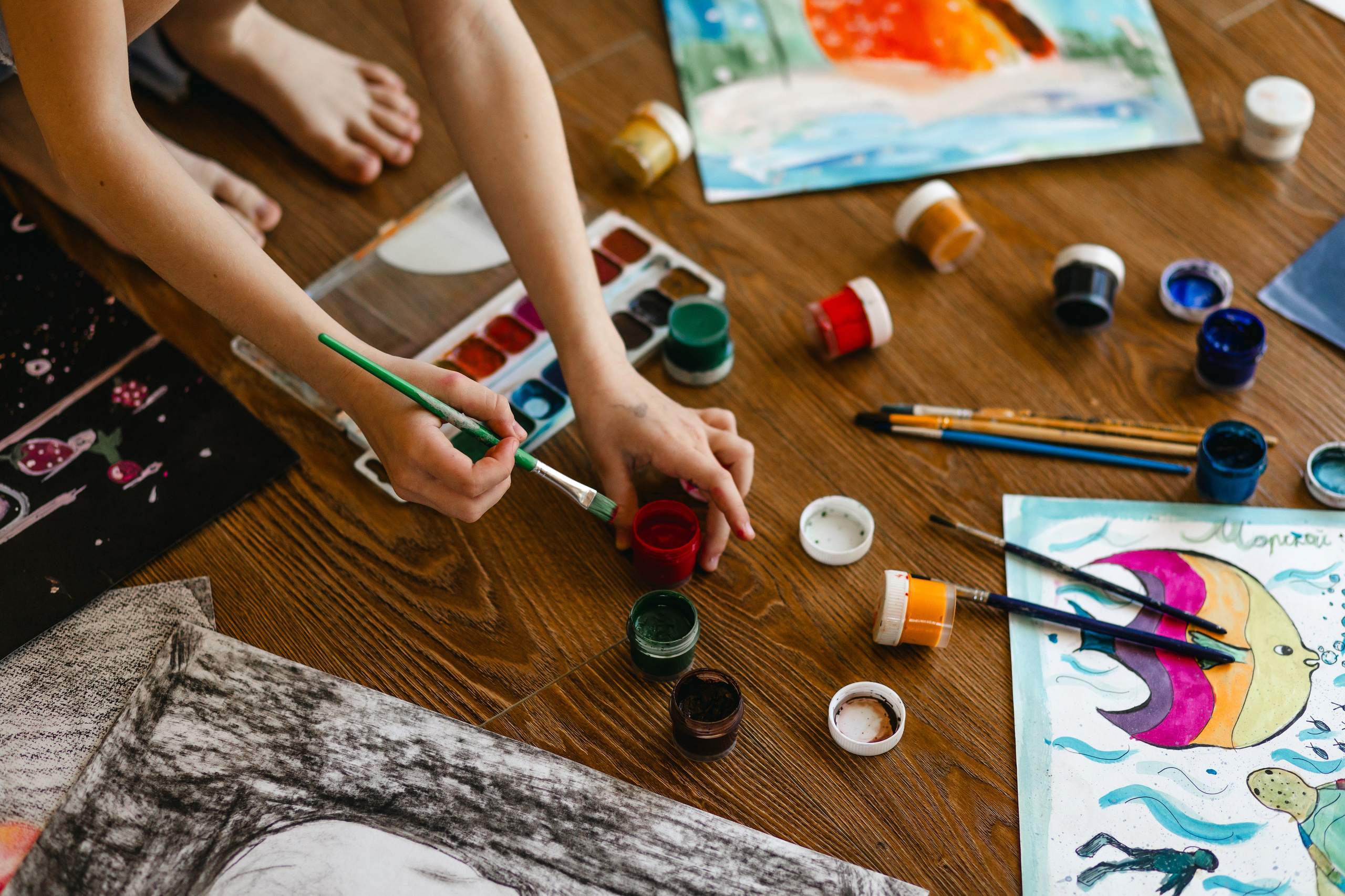 Алиска-художник. Детский и семейный фотограф в Красноярске Елена Коровкина