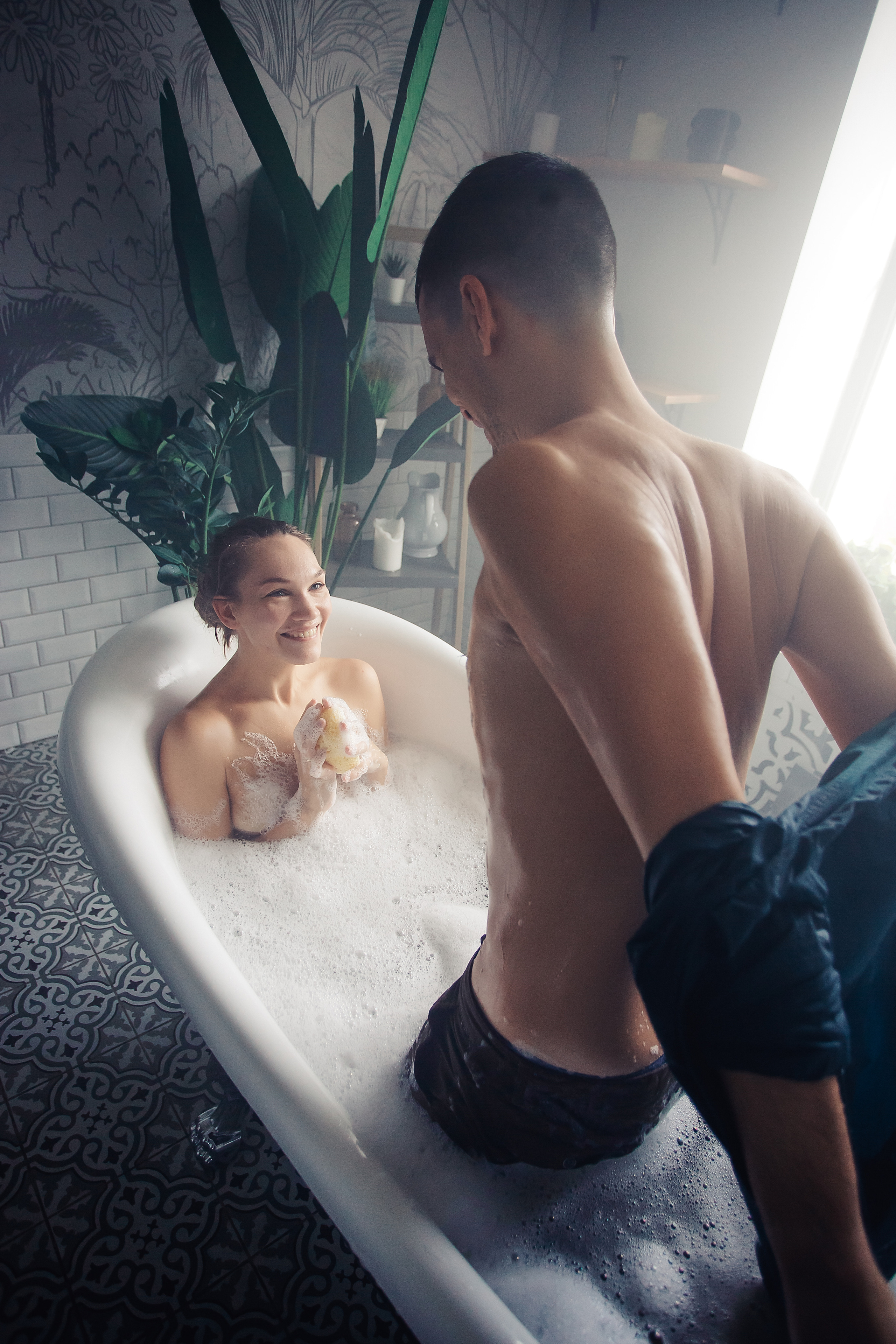 Аня и Артем Foam Love Story. Фотограф в Москве Наталья Спиридонова