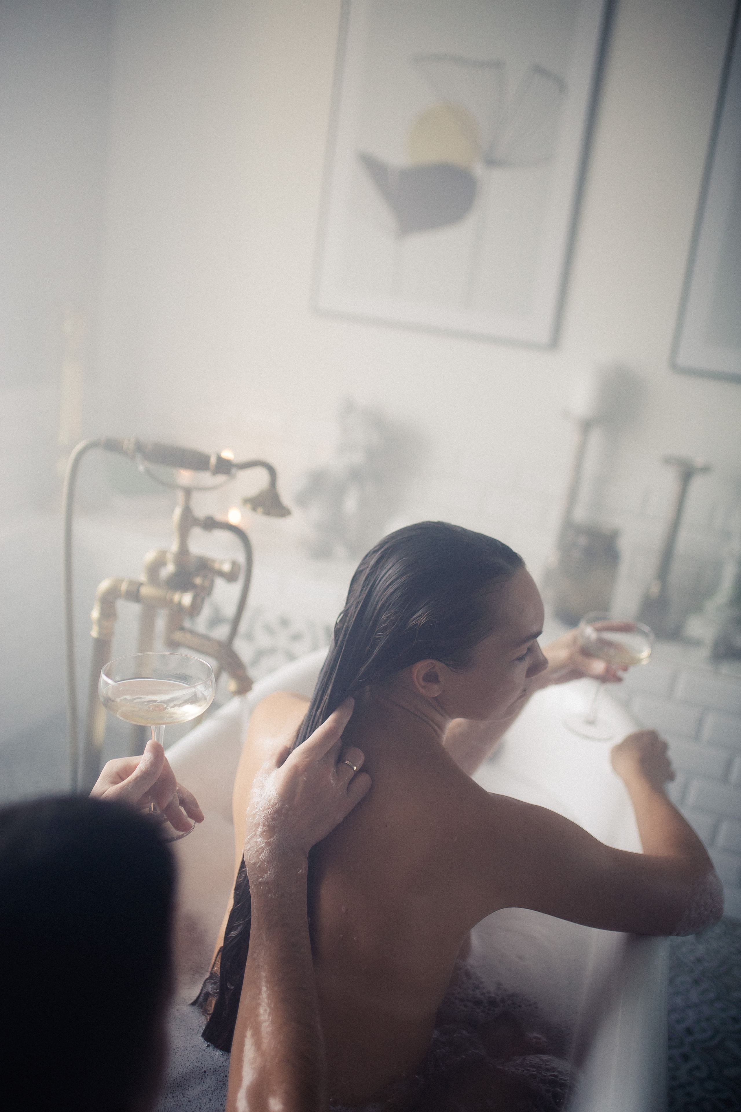 Аня и Артем Foam Love Story. Фотограф в Москве Наталья Спиридонова