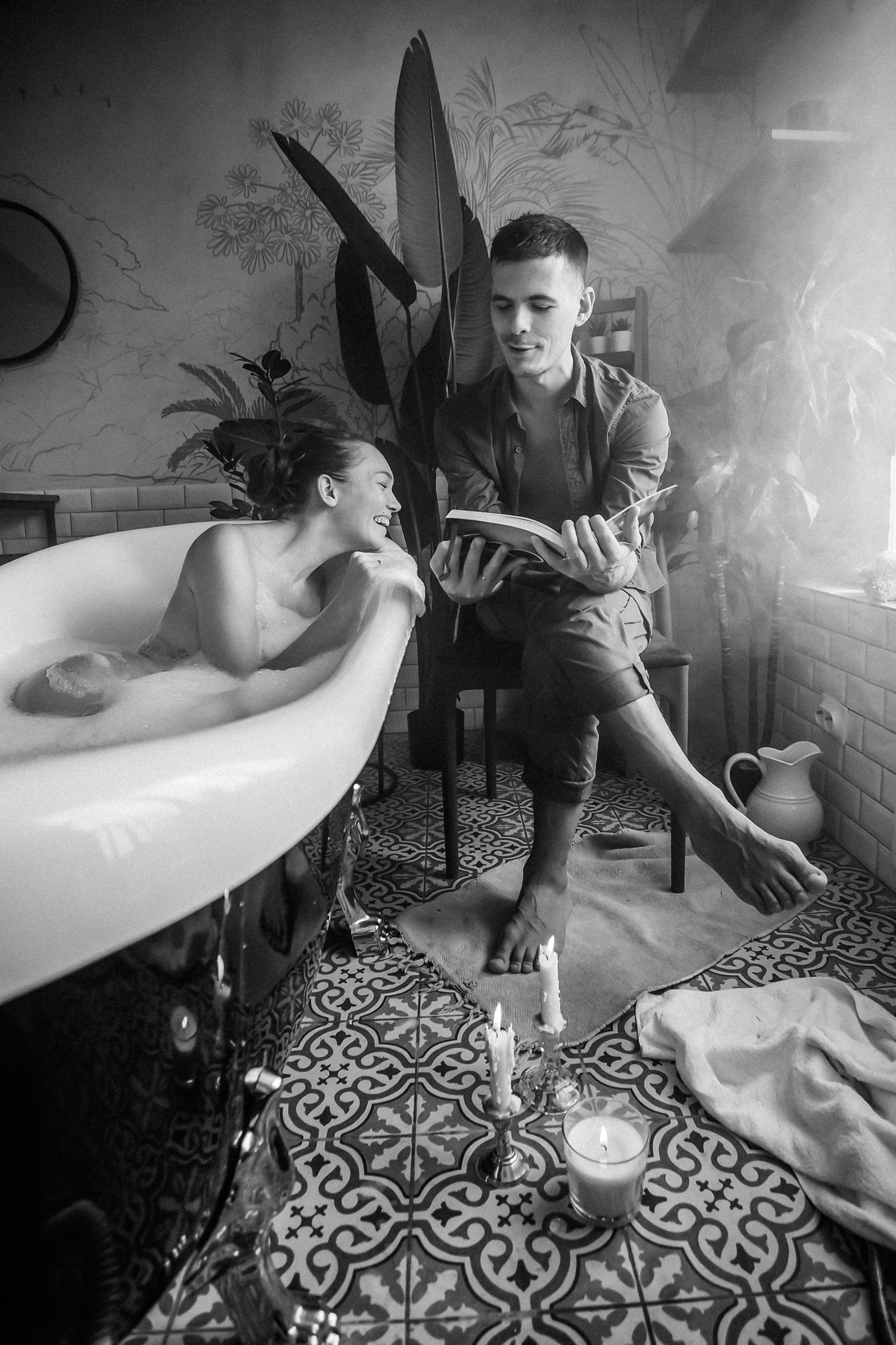 Аня и Артем Foam Love Story. Фотограф в Москве Наталья Спиридонова