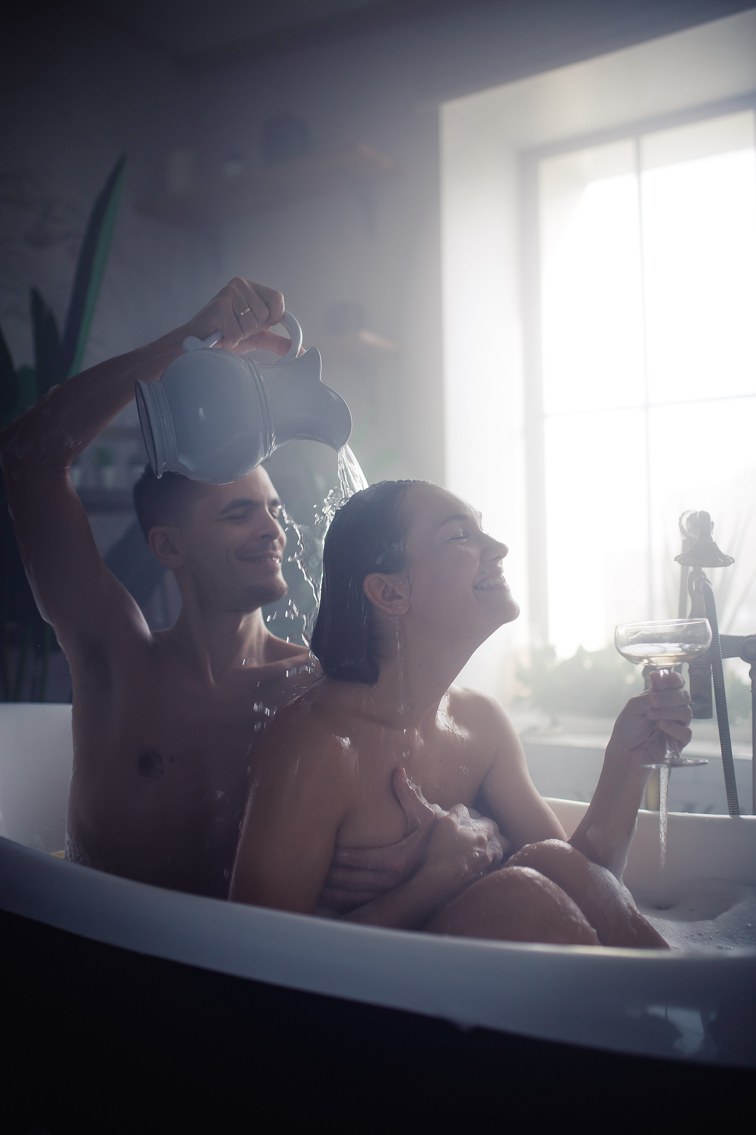 Аня и Артем Foam Love Story. Фотограф в Москве Наталья Спиридонова