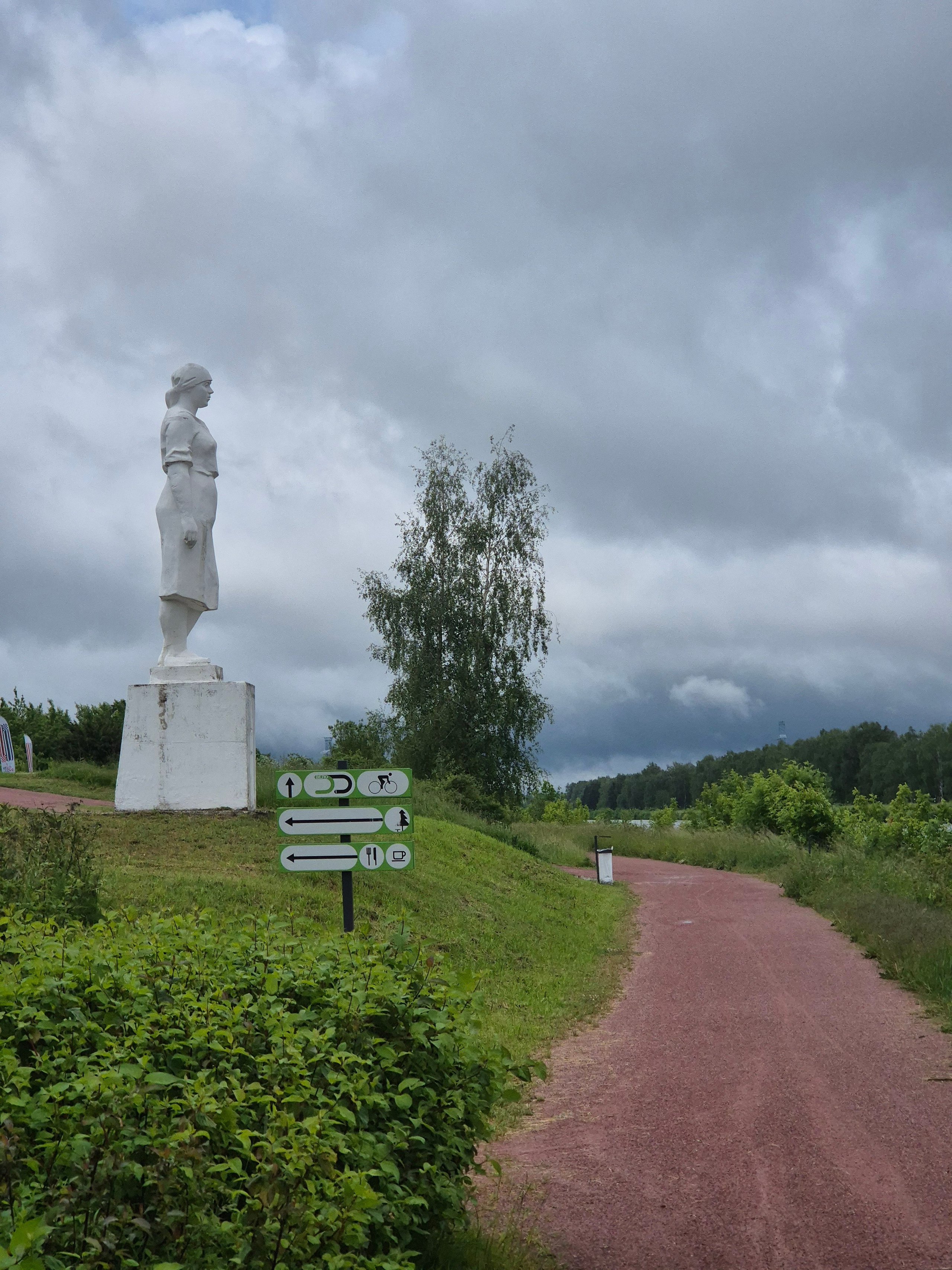 Дождь кончился, стало временами проглядывать солнышко. Но ветер задувал в лицо весь путь