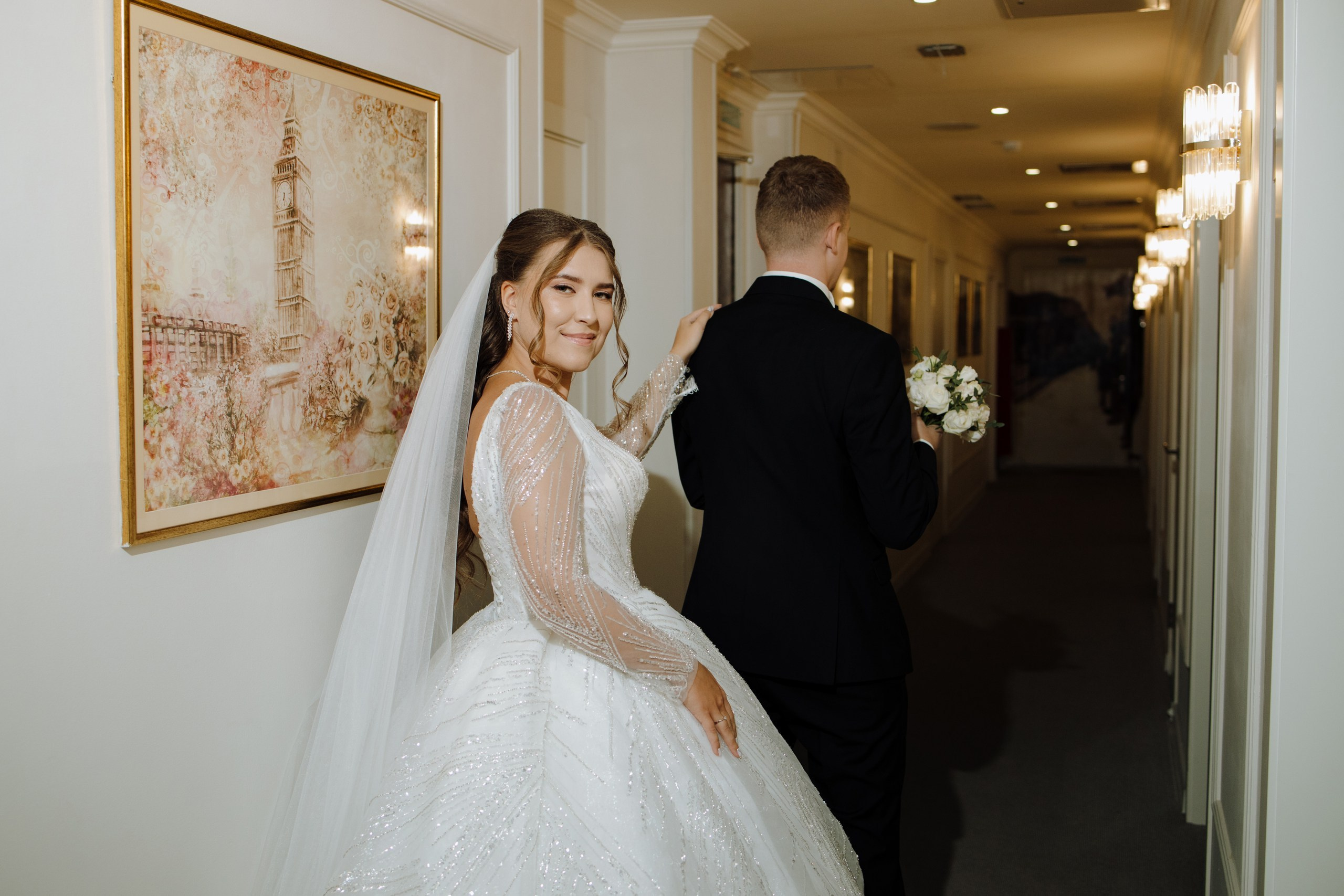 Свадьба в Отеле Милан Москва. Свадебный семейный Фотограф в Домодедово и Москве Дарья Капитанова