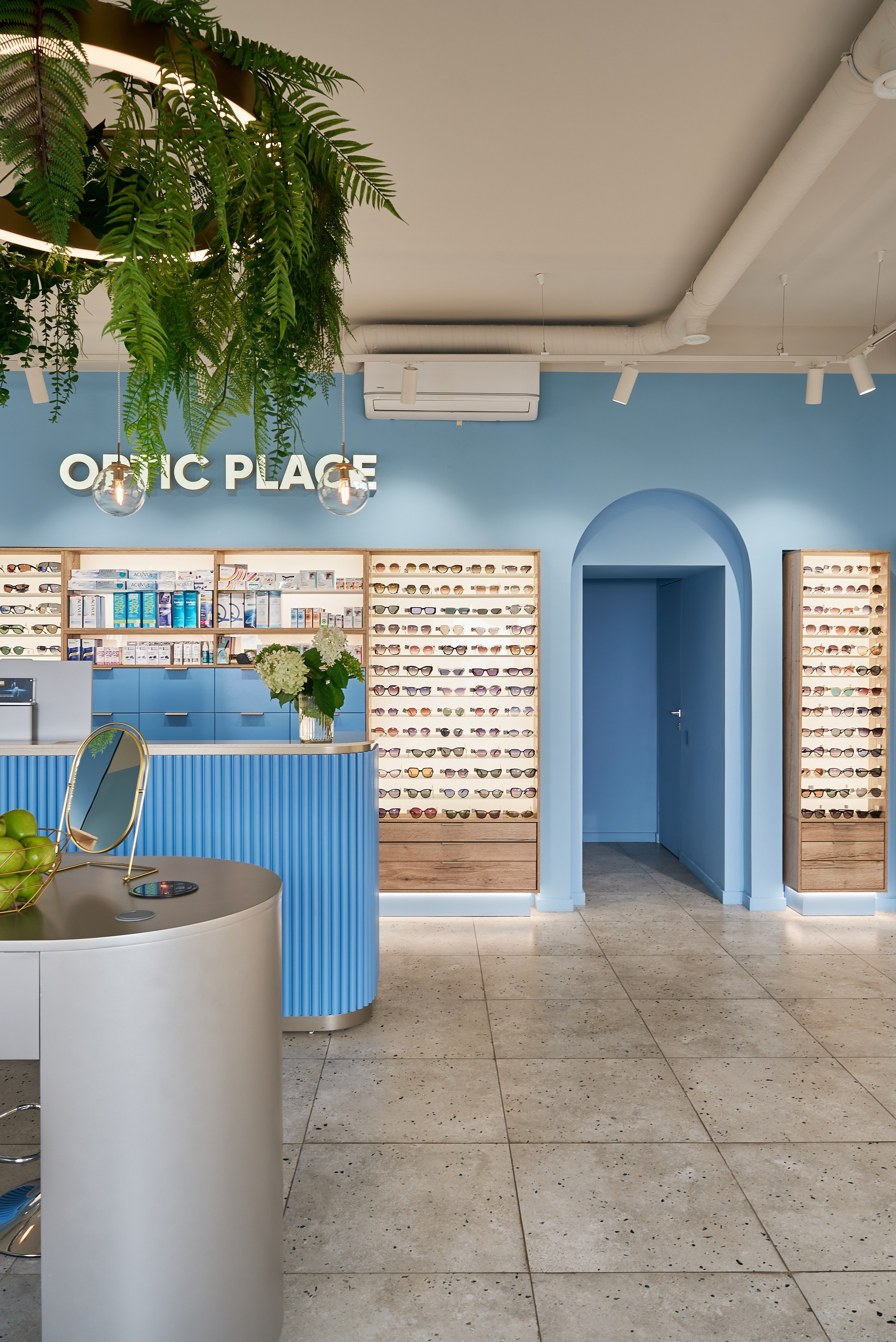 Небесно-голубой и капибара: оптика в Москве (Публикация My Decor). Бояршинов Антон Интерьерный фотограф/видеограф Москва