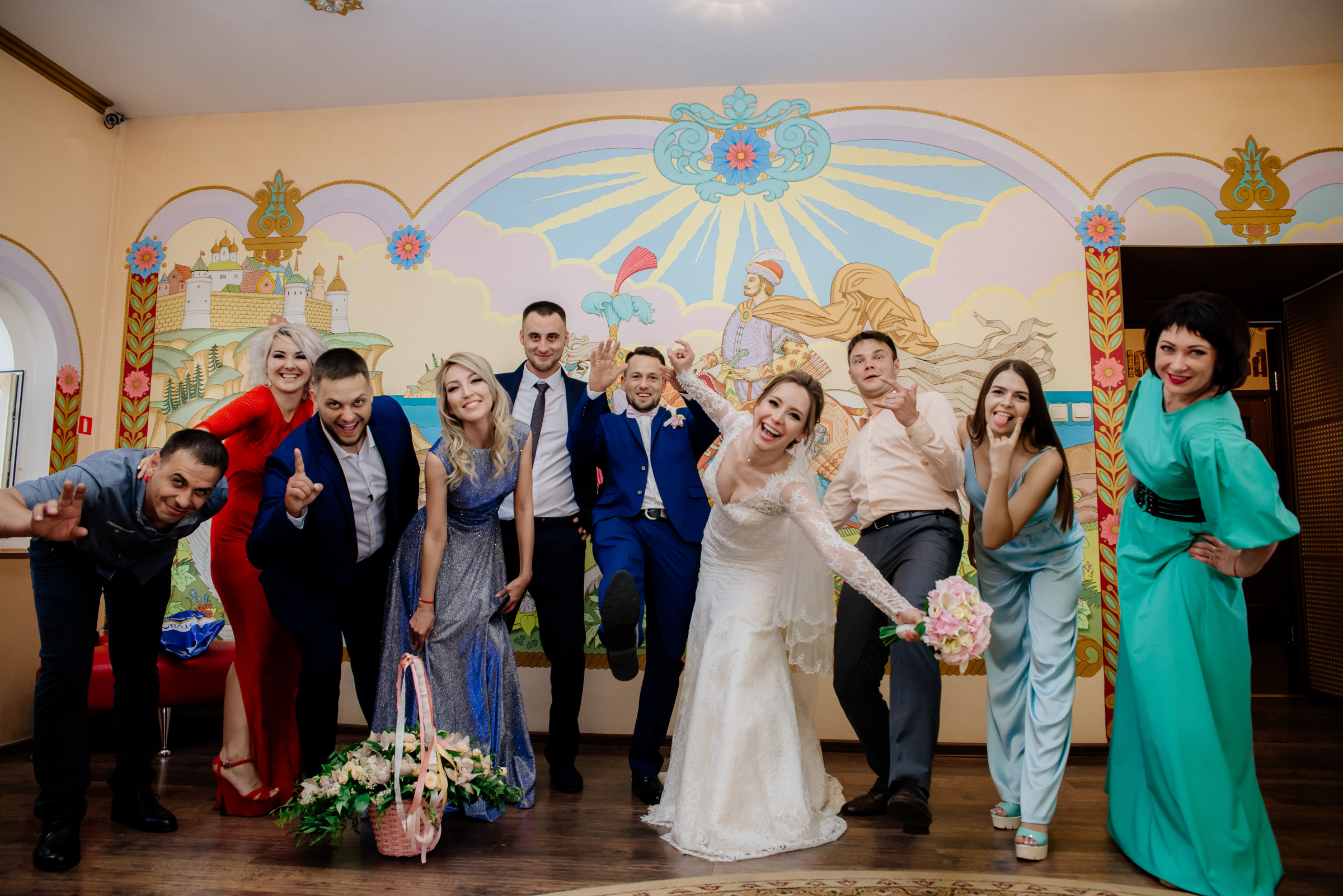 фотосъёмка регистрации брака в измайловском кремле, дворец бракосочетания 5