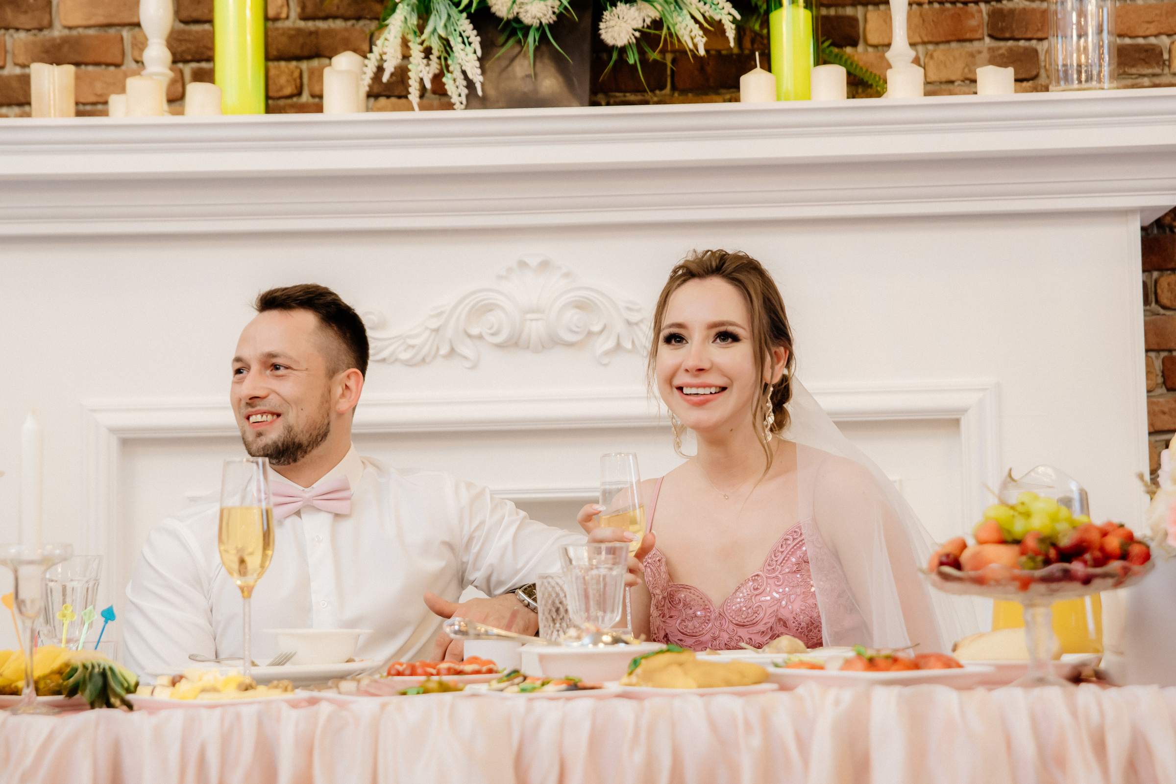 фотосъёмка и видеосъёмка свадебного банкета ya cafe на новодмитровской