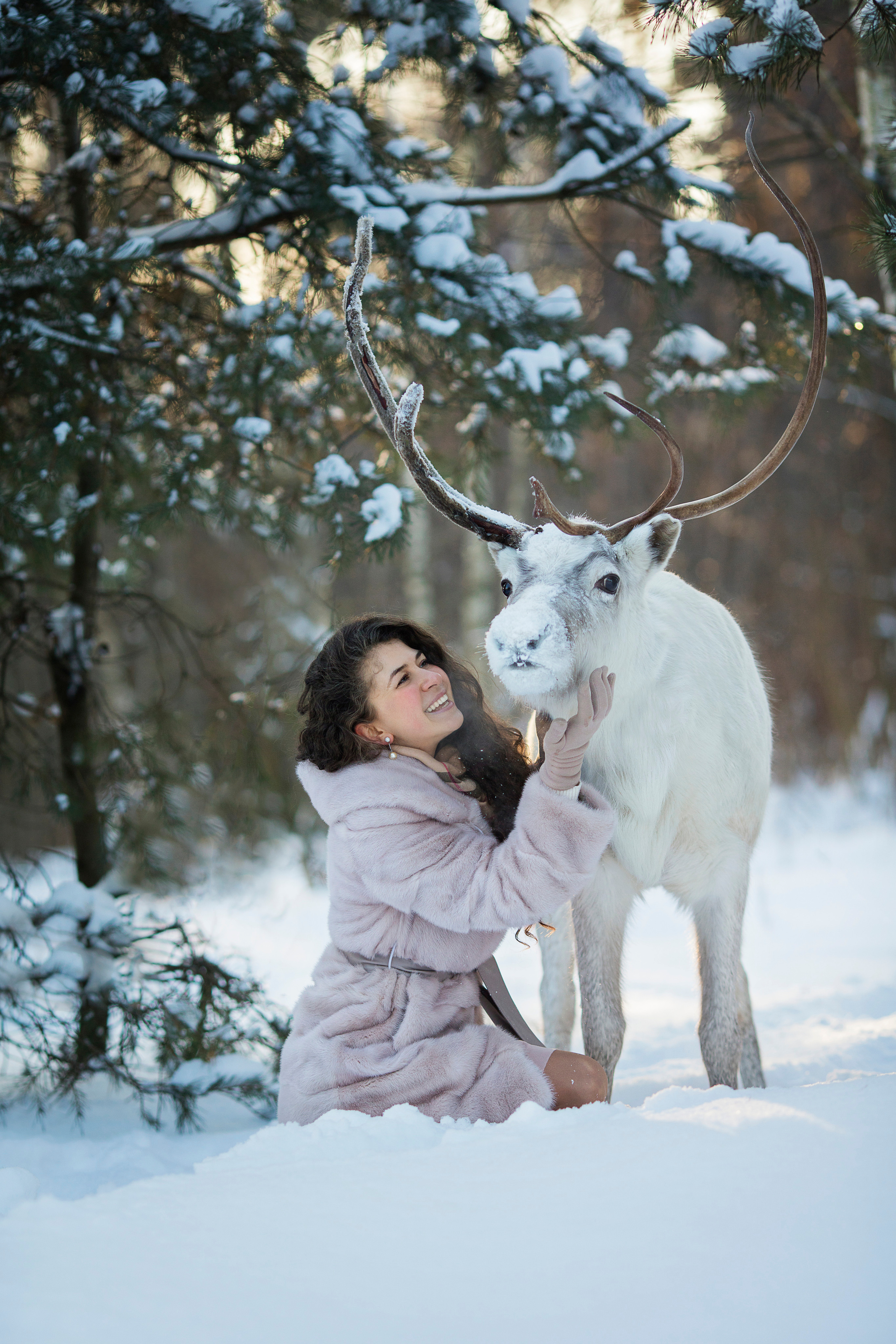 Сказочная фотосессия с животными. Семейный и детский фотограф в Москве Олеся Маркина