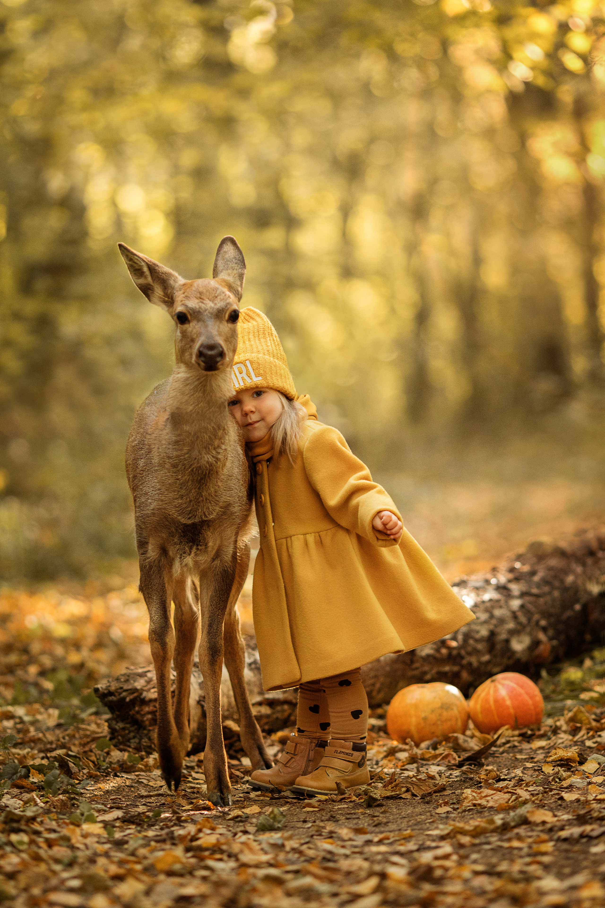 Сказочная фотосессия с животными. Семейный и детский фотограф в Москве Олеся Маркина
