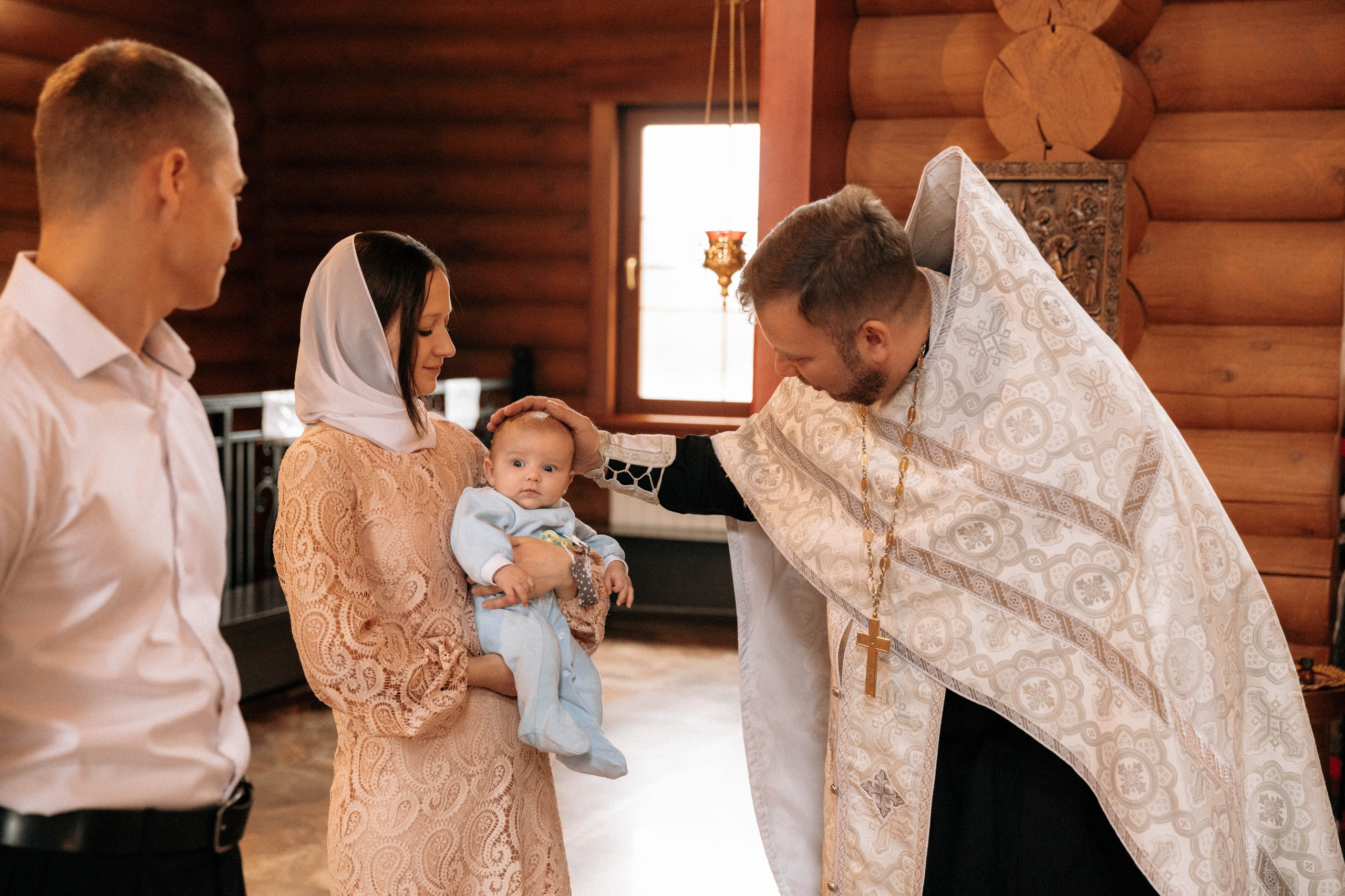 Крещение Льва. Семейный и свадебный фотограф Нижний Новгород