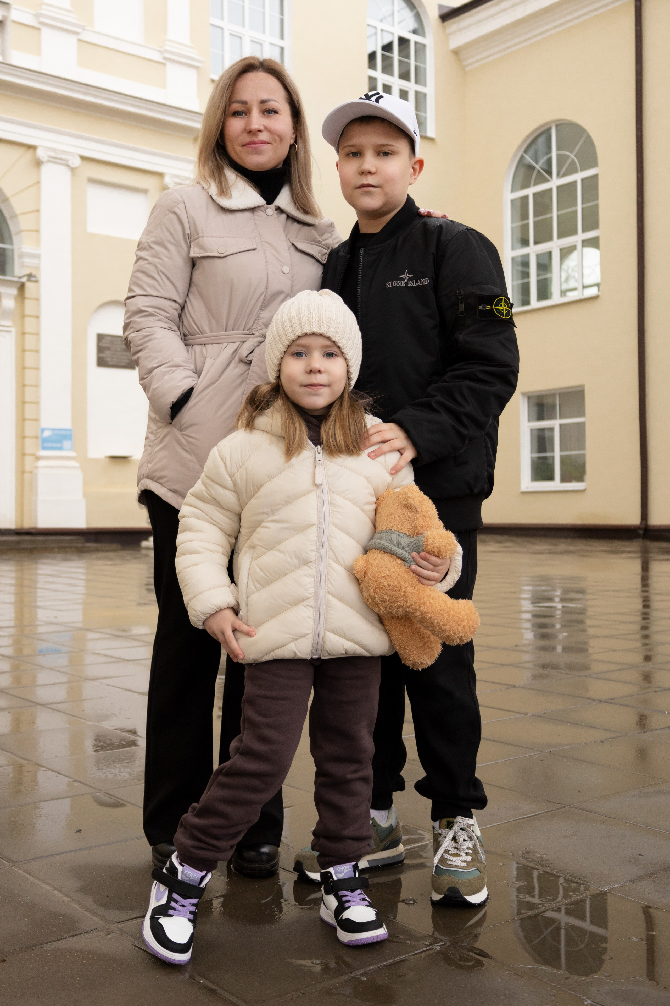 Прогулка Екатерины, Евы и Захара. Семейный и детский фотограф, фотограф беременности, ньюборн в Москве