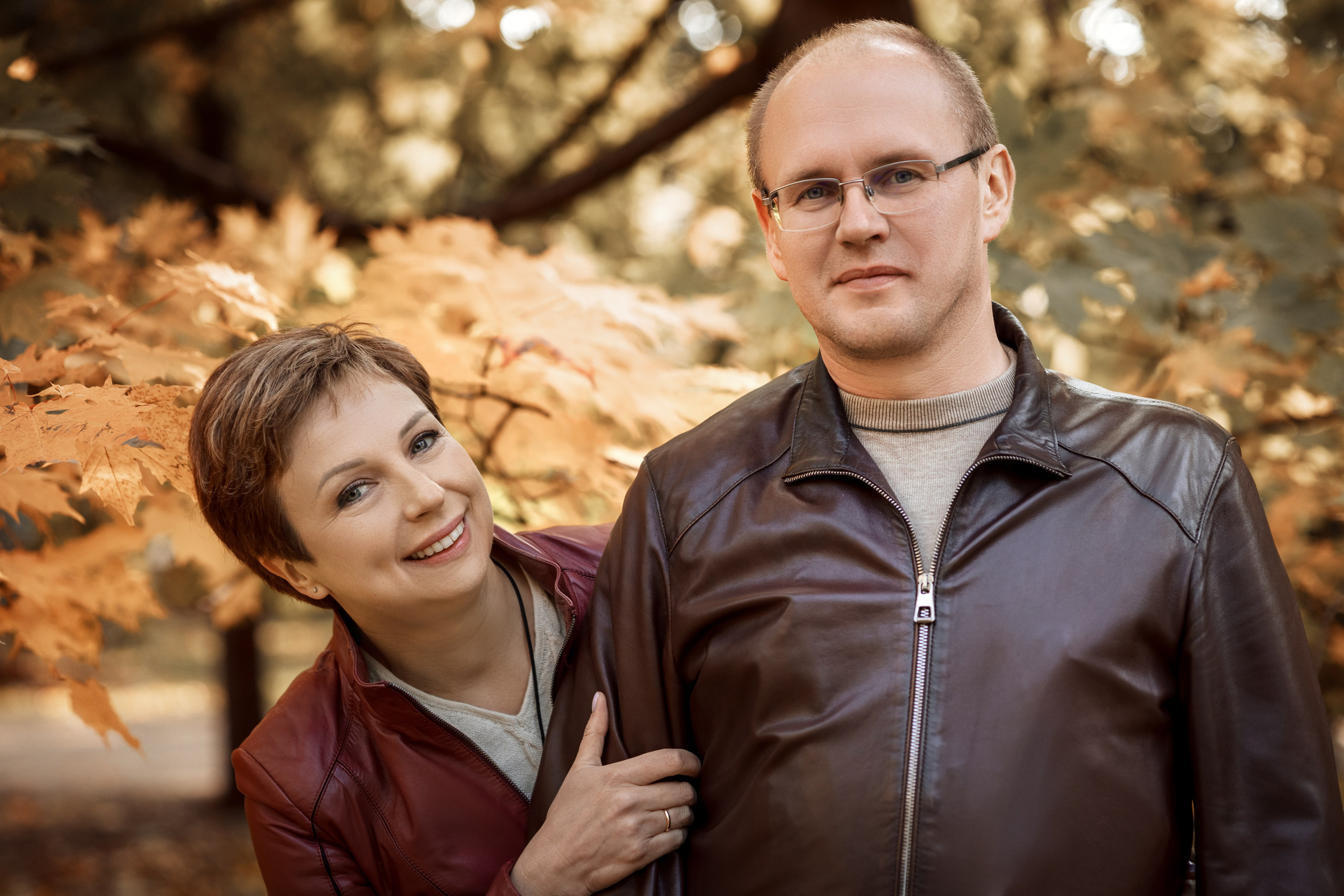 Осенняя прогулка в парке. Фотограф в Москве Мухина Ирина