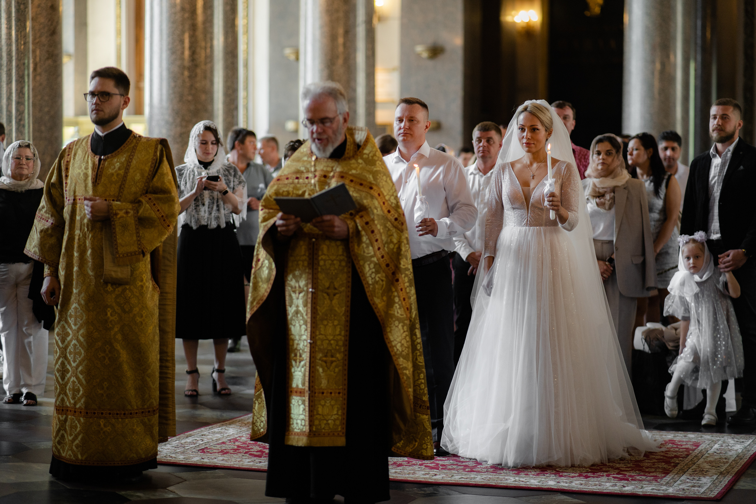Венчание и крещение. Свадебный фотограф Александр Невский в Санкт-Петербурге