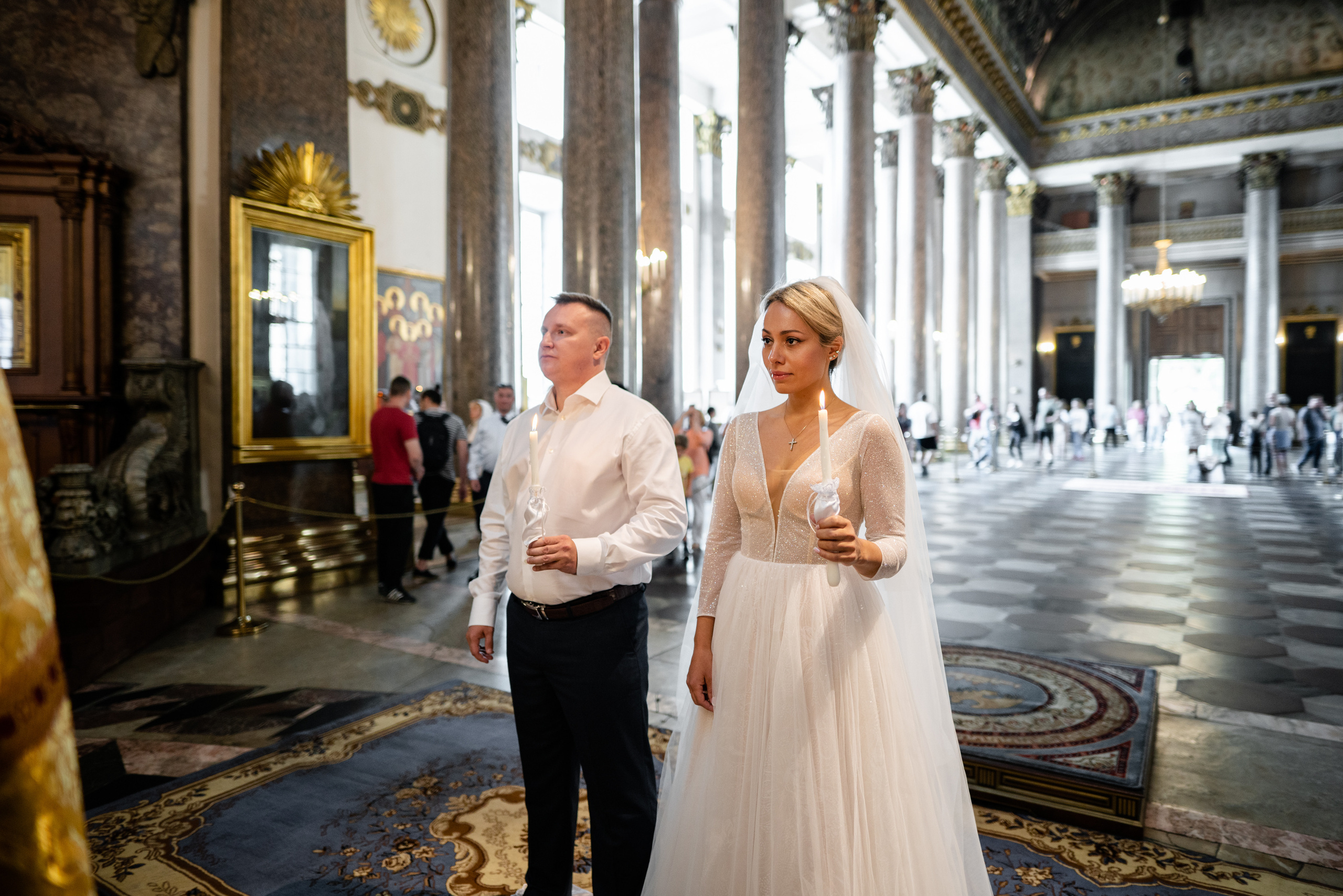 Венчание и крещение. Свадебный фотограф Александр Невский в Санкт-Петербурге