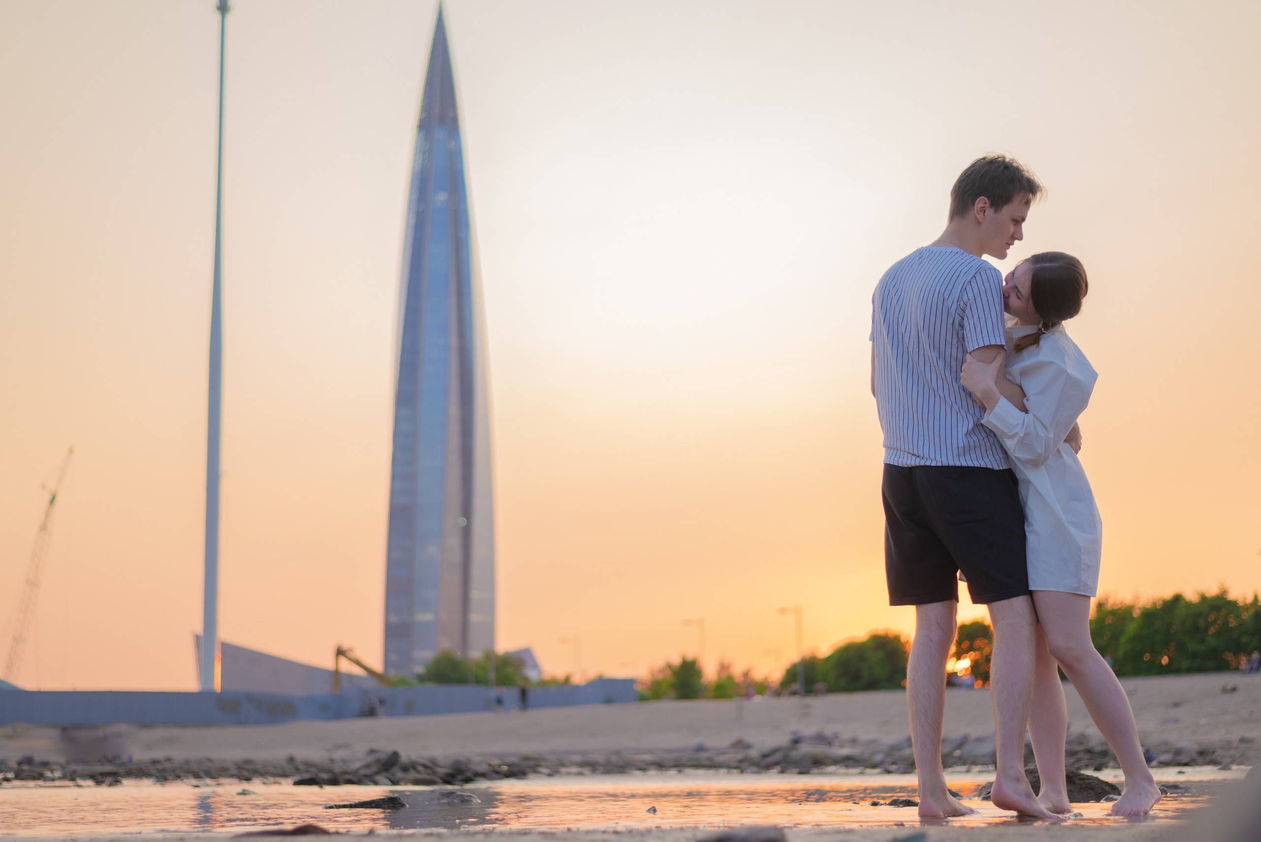 Солнце садится. Мария Гафарова|Фотограф Санкт-Петербург