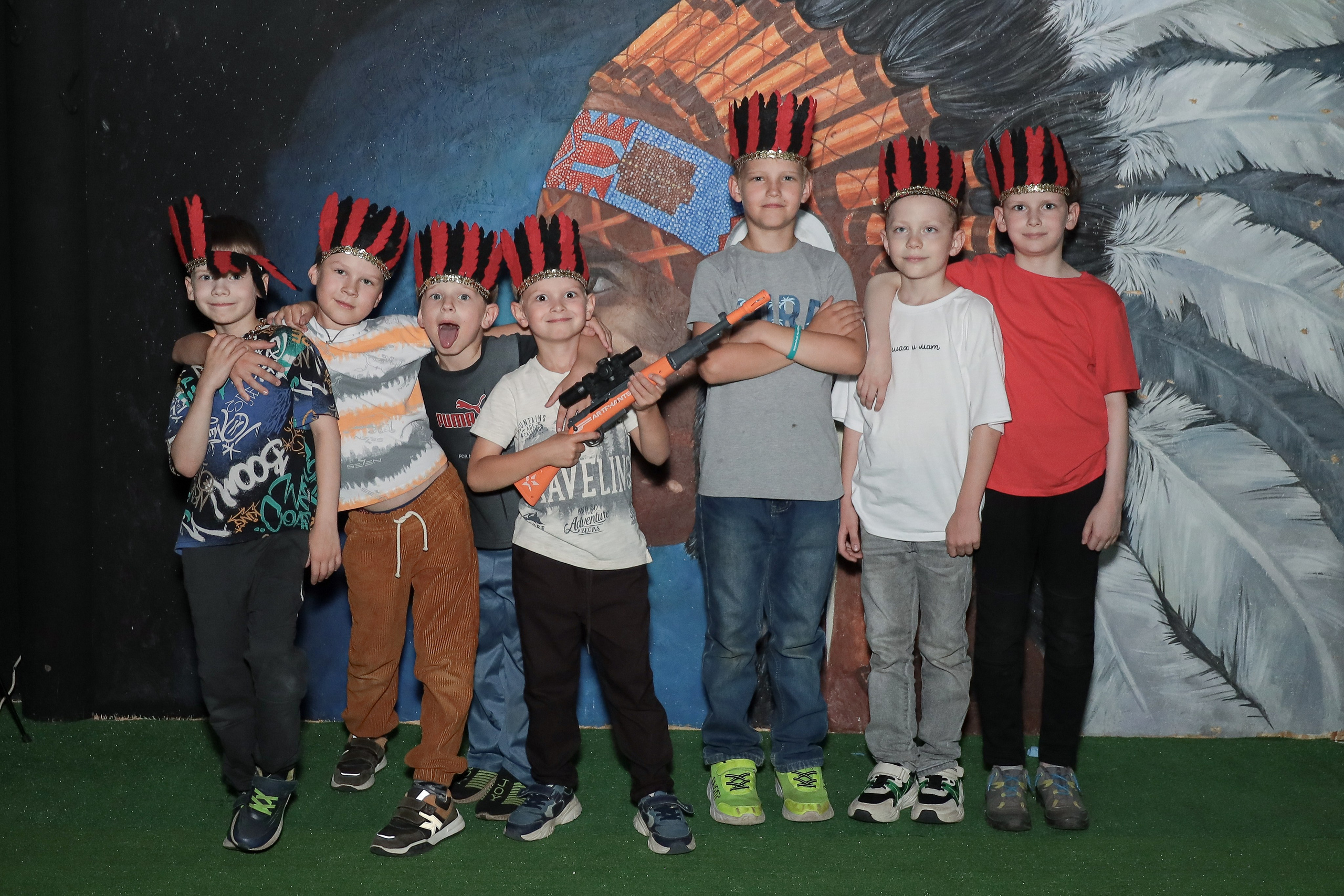 День рождение в стрелковом клубе. Фотограф Надршина Лилия