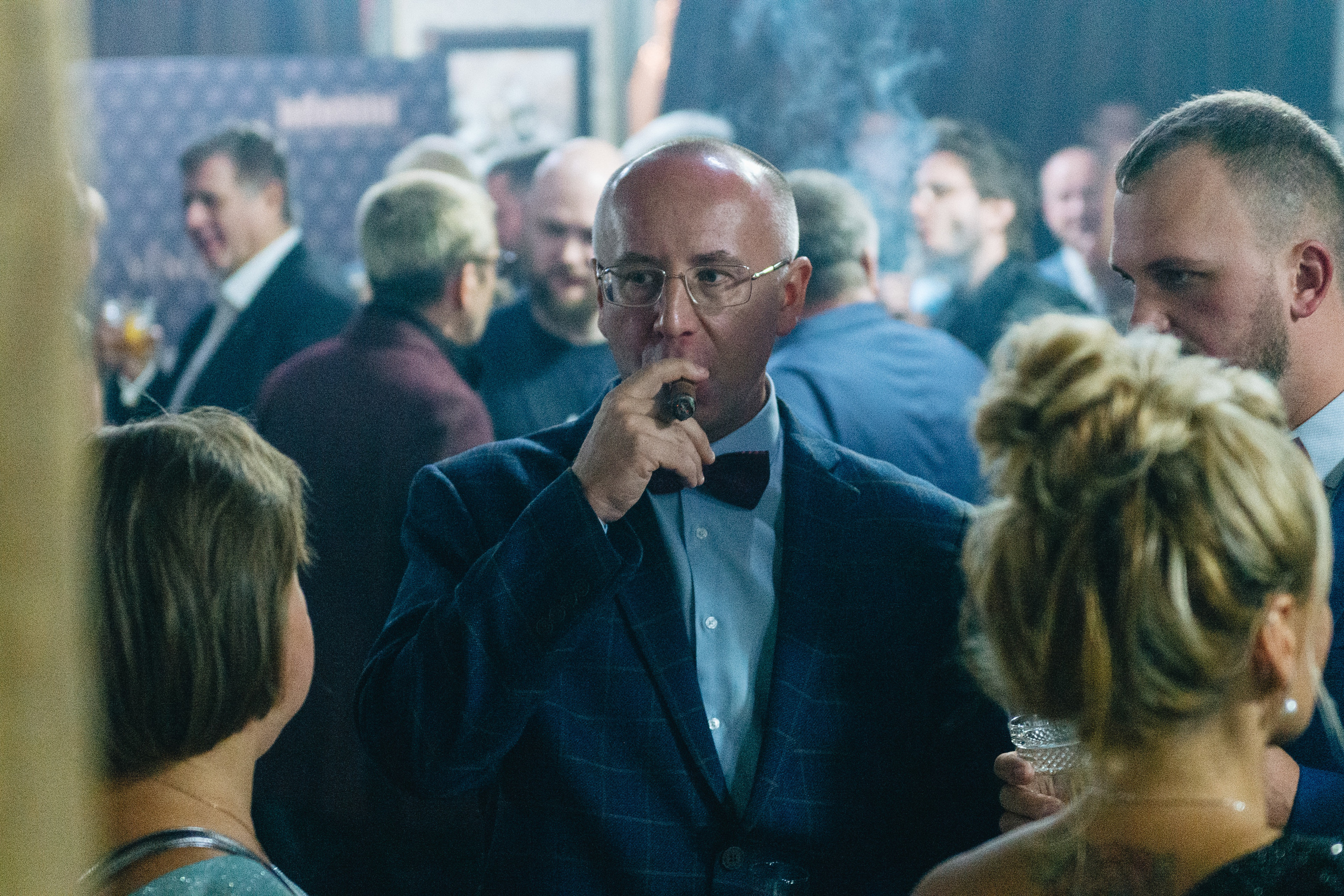 Habanos S.A sigar party. Photo & Video production, in Bishkek, Kyrgyzstan