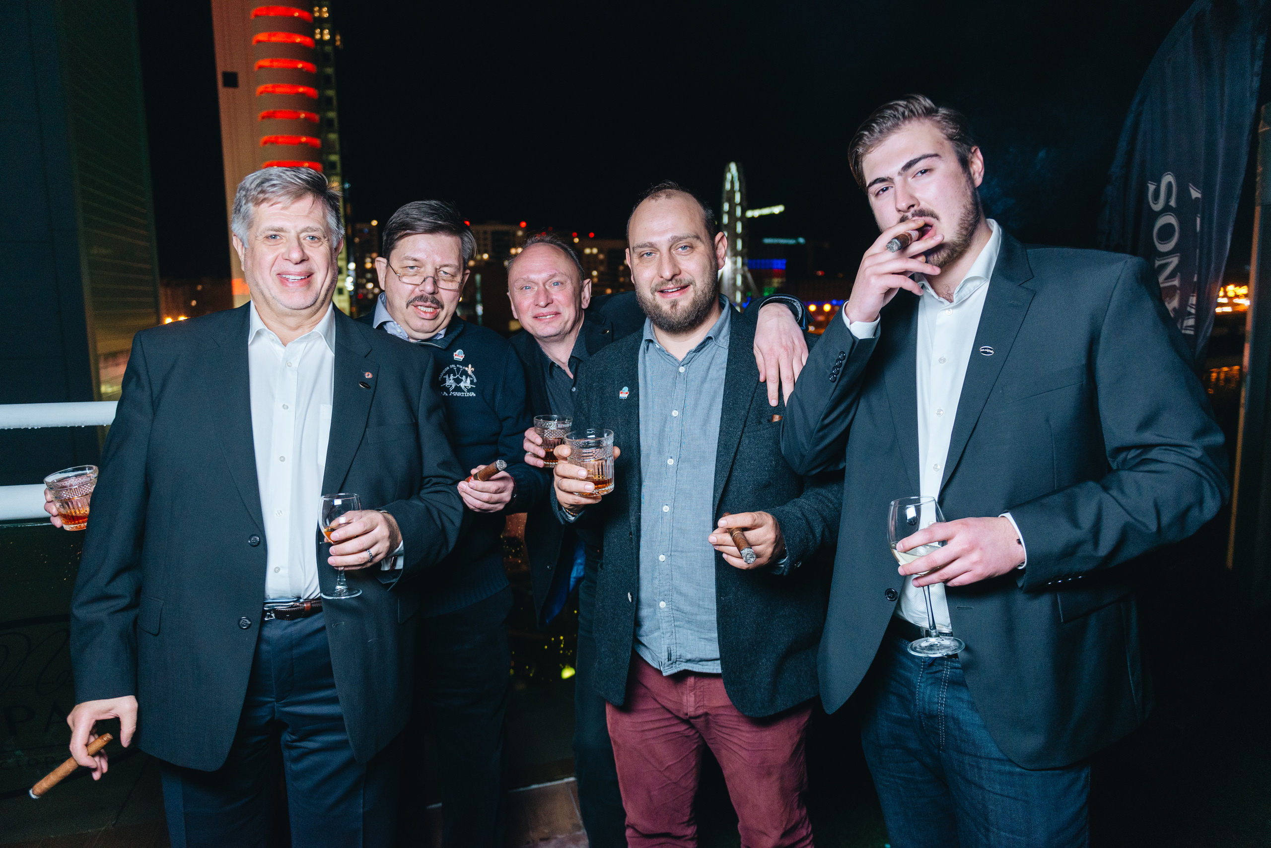 Habanos S.A sigar party. Photo & Video production, in Bishkek, Kyrgyzstan