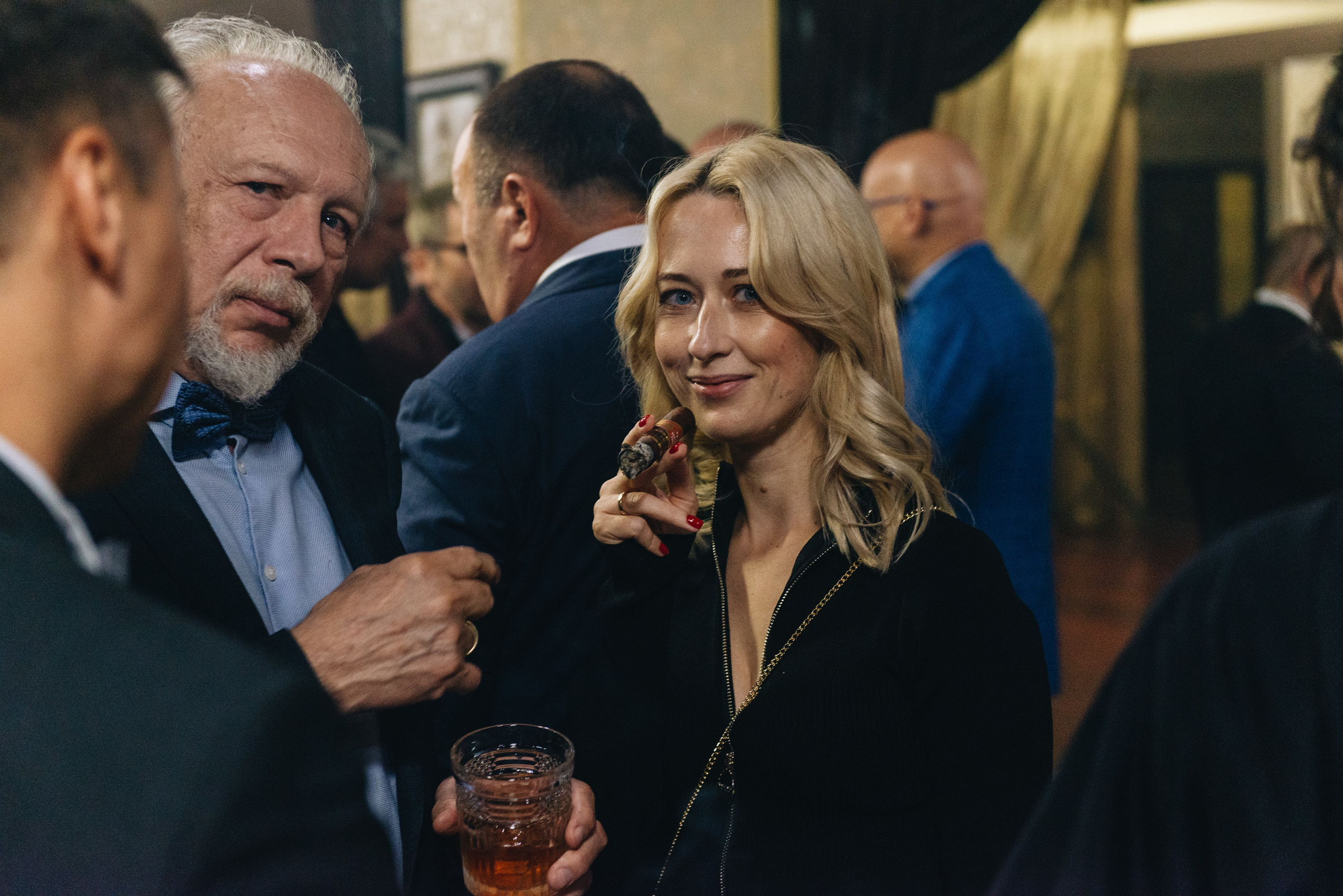 Habanos S.A sigar party. Photo & Video production, in Bishkek, Kyrgyzstan