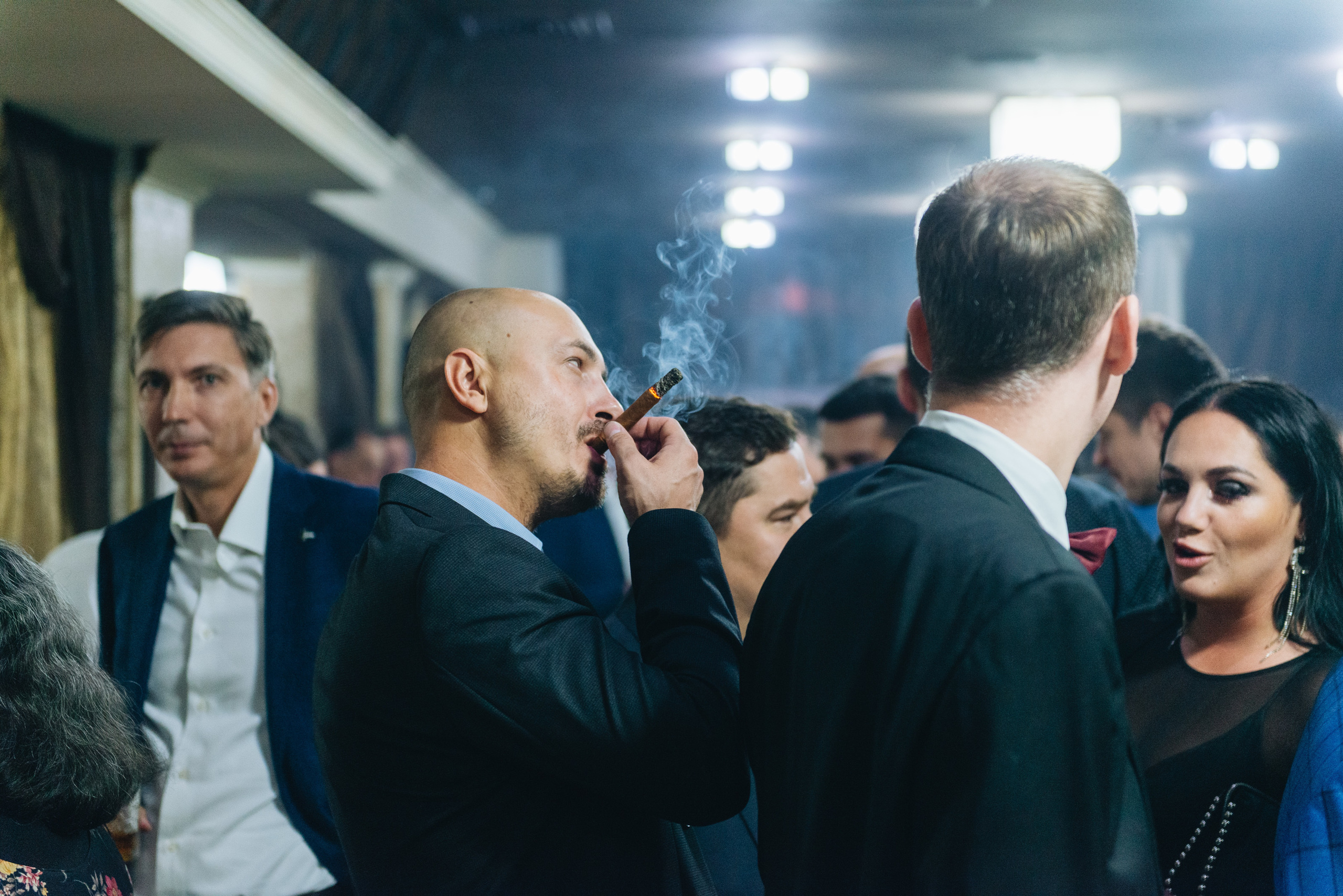 Habanos S.A sigar party. Photo & Video production, in Bishkek, Kyrgyzstan