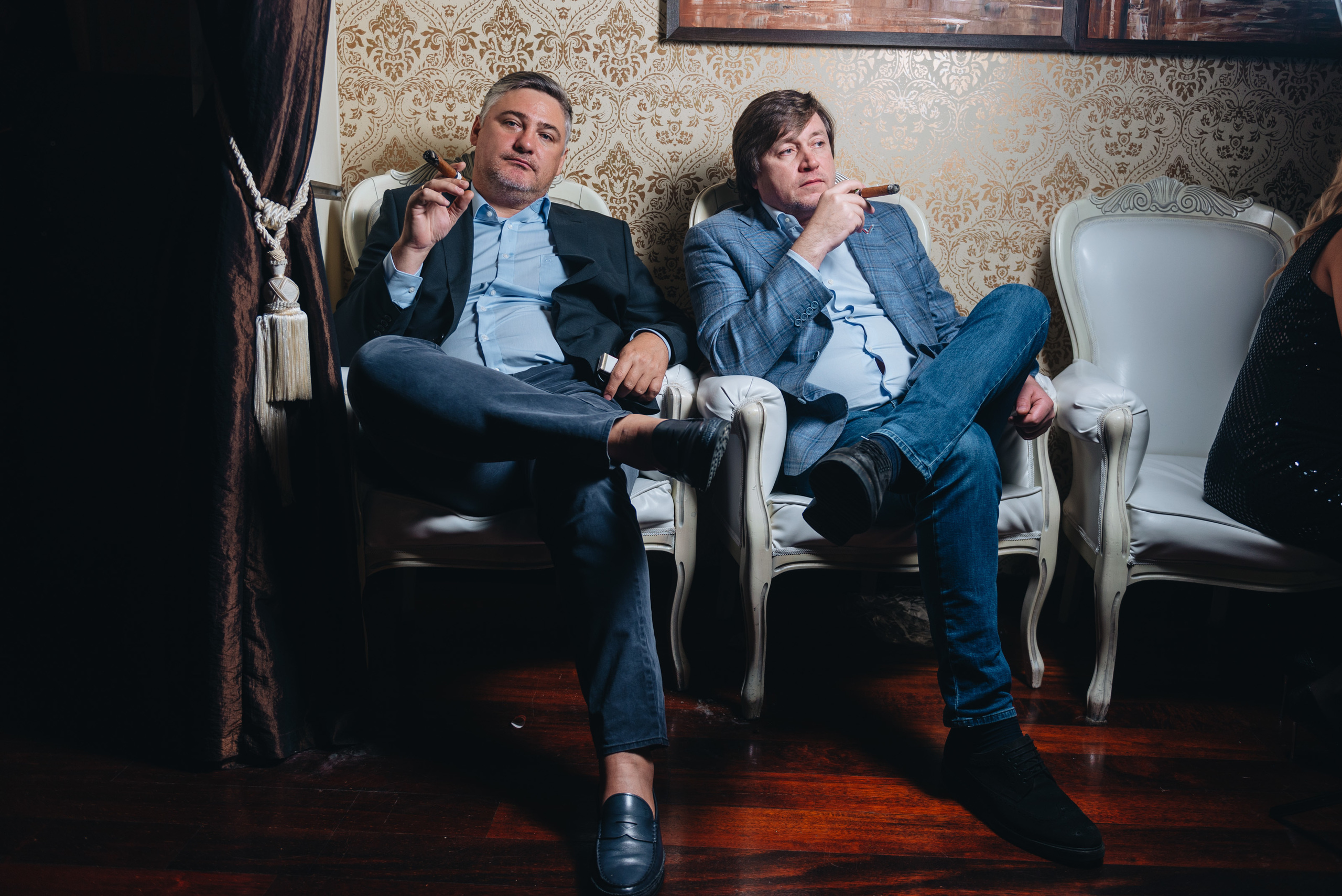 Habanos S.A sigar party. Photo & Video production, in Bishkek, Kyrgyzstan