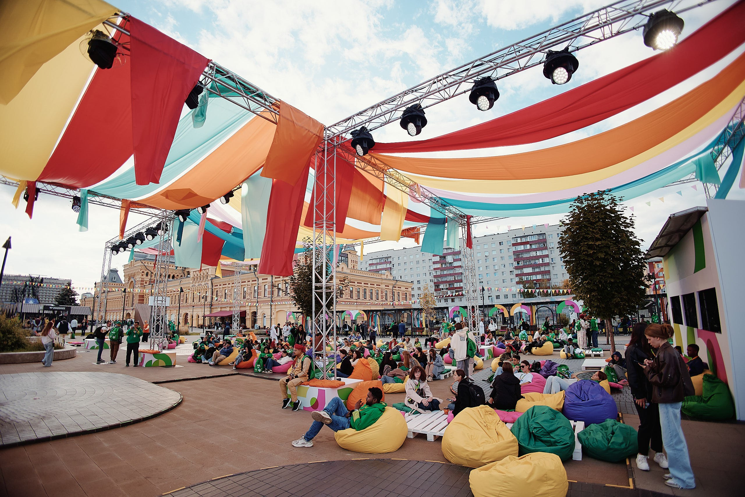 Слет фестиваля молодежи 2025. Репортажная съемка в Москве