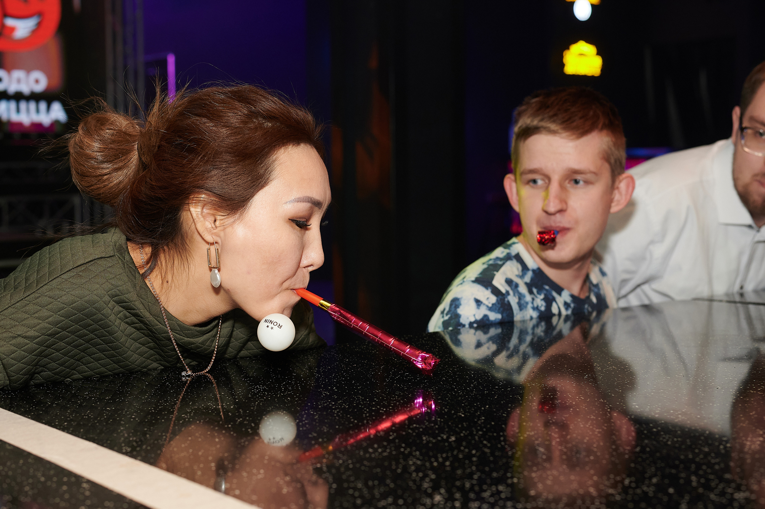 Репортажная съёмка корпоратива в ночном клубе