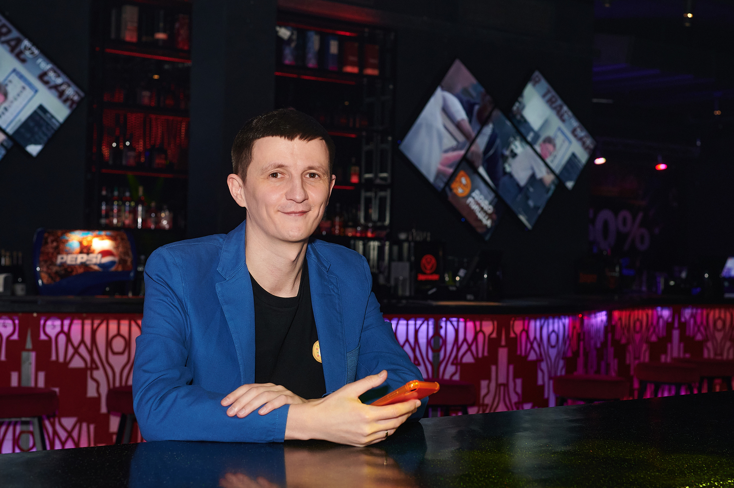 Репортажная съёмка корпоратива в ночном клубе