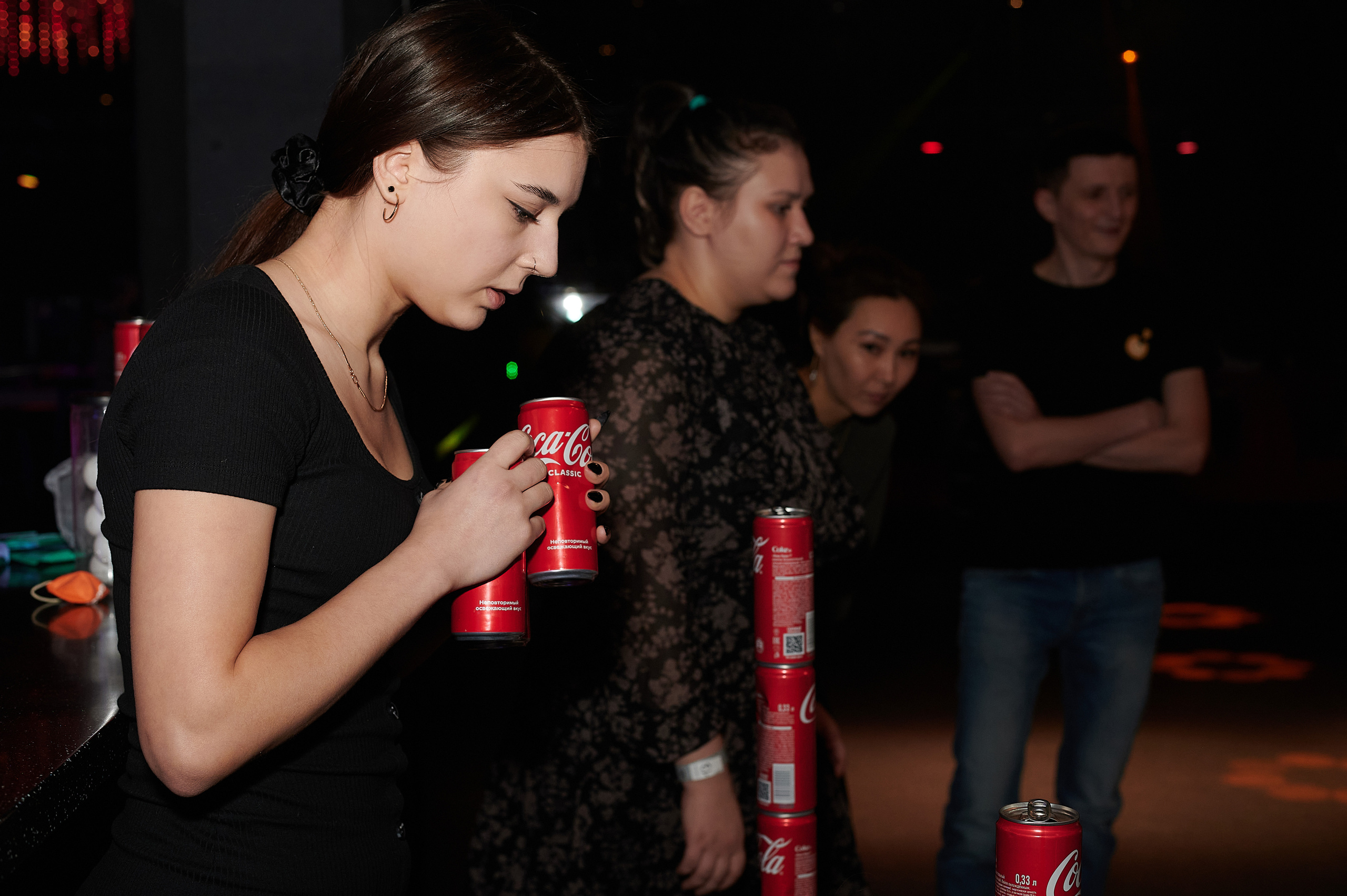 Репортажная съёмка корпоратива в ночном клубе