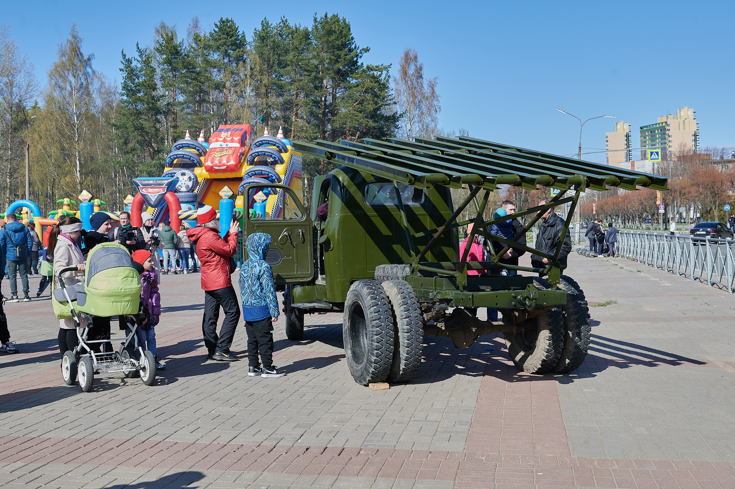 Профессиональный фотограф. Фоторепортаж праздника 9 мая в Сестрорецке