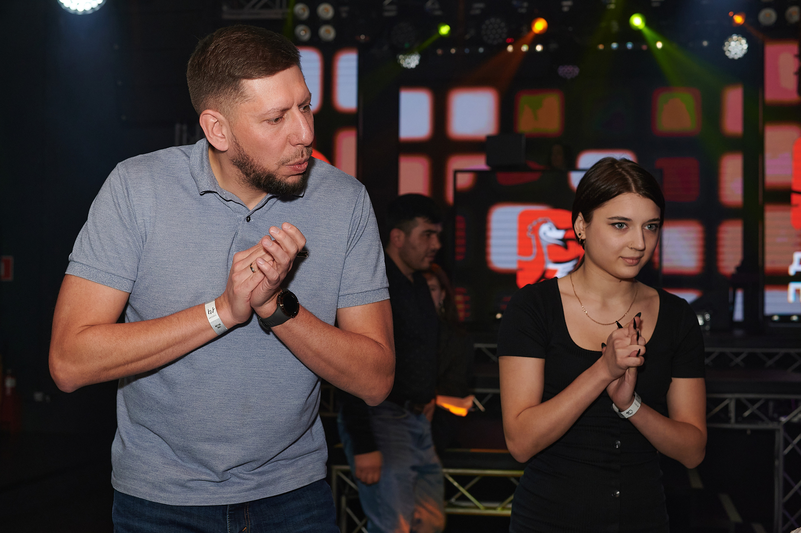 Репортажная съёмка корпоратива в ночном клубе