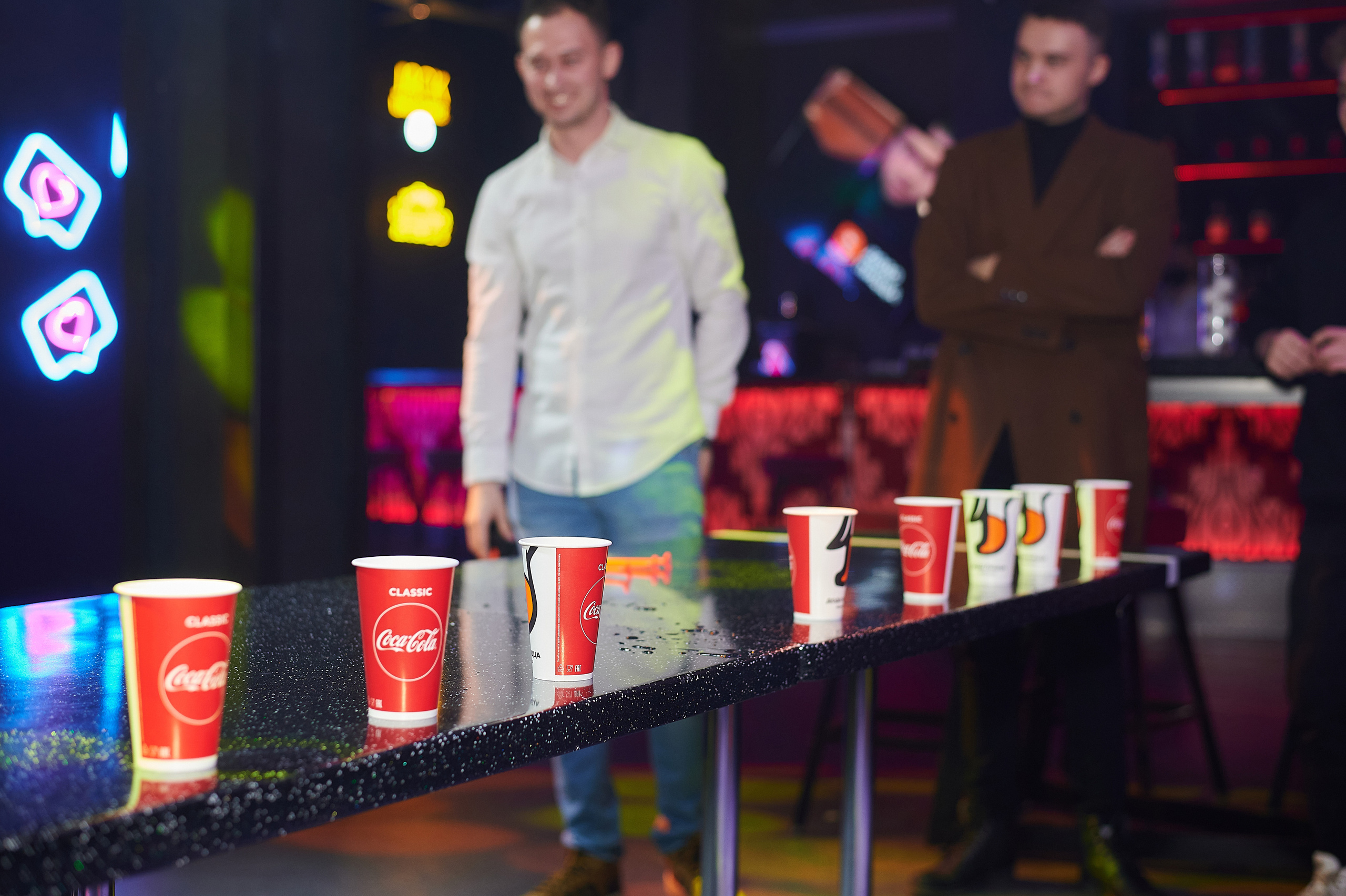 Репортажная съёмка корпоратива в ночном клубе