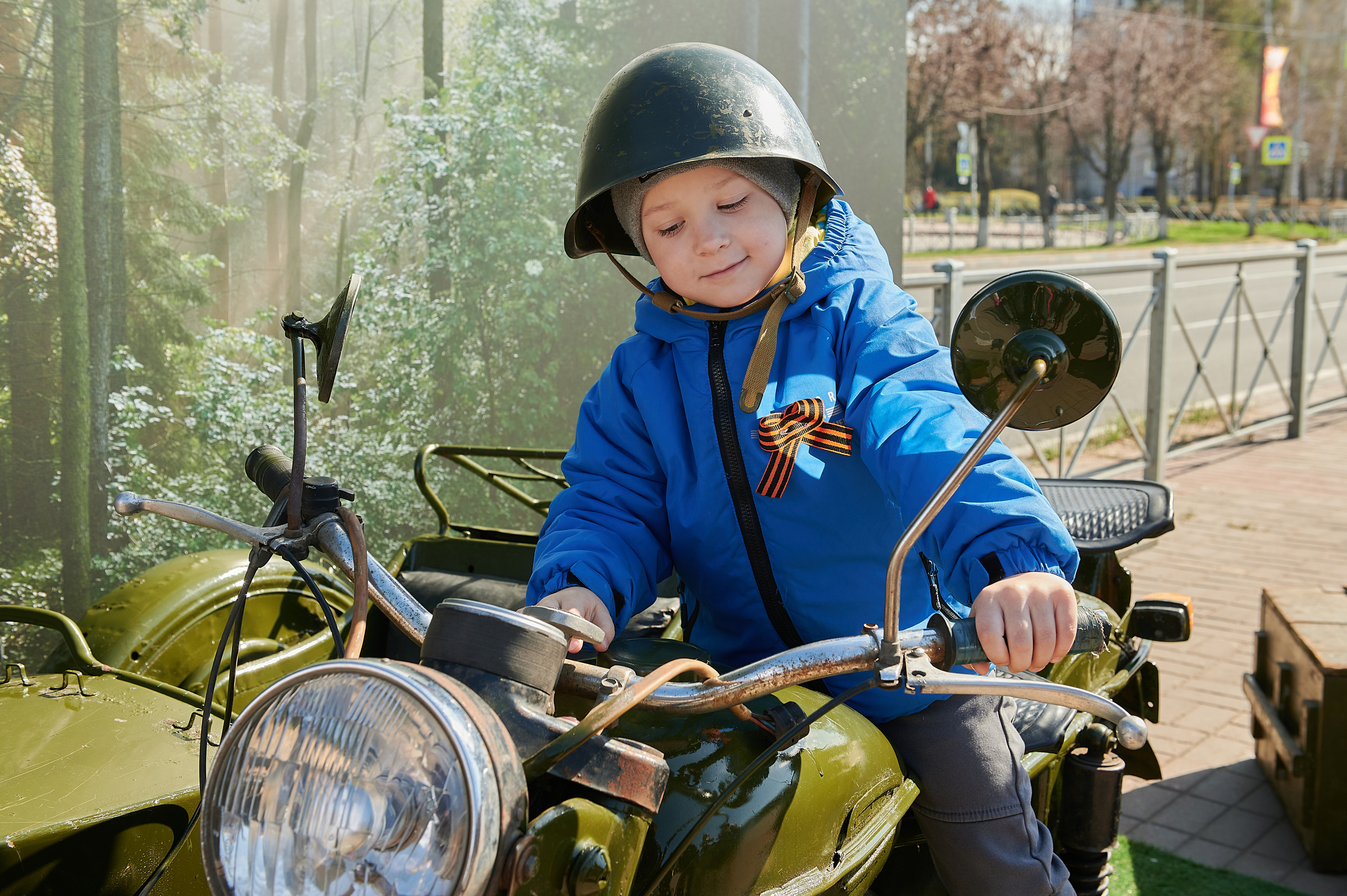 Профессиональный фотограф. Фоторепортаж праздника 9 мая в Сестрорецке