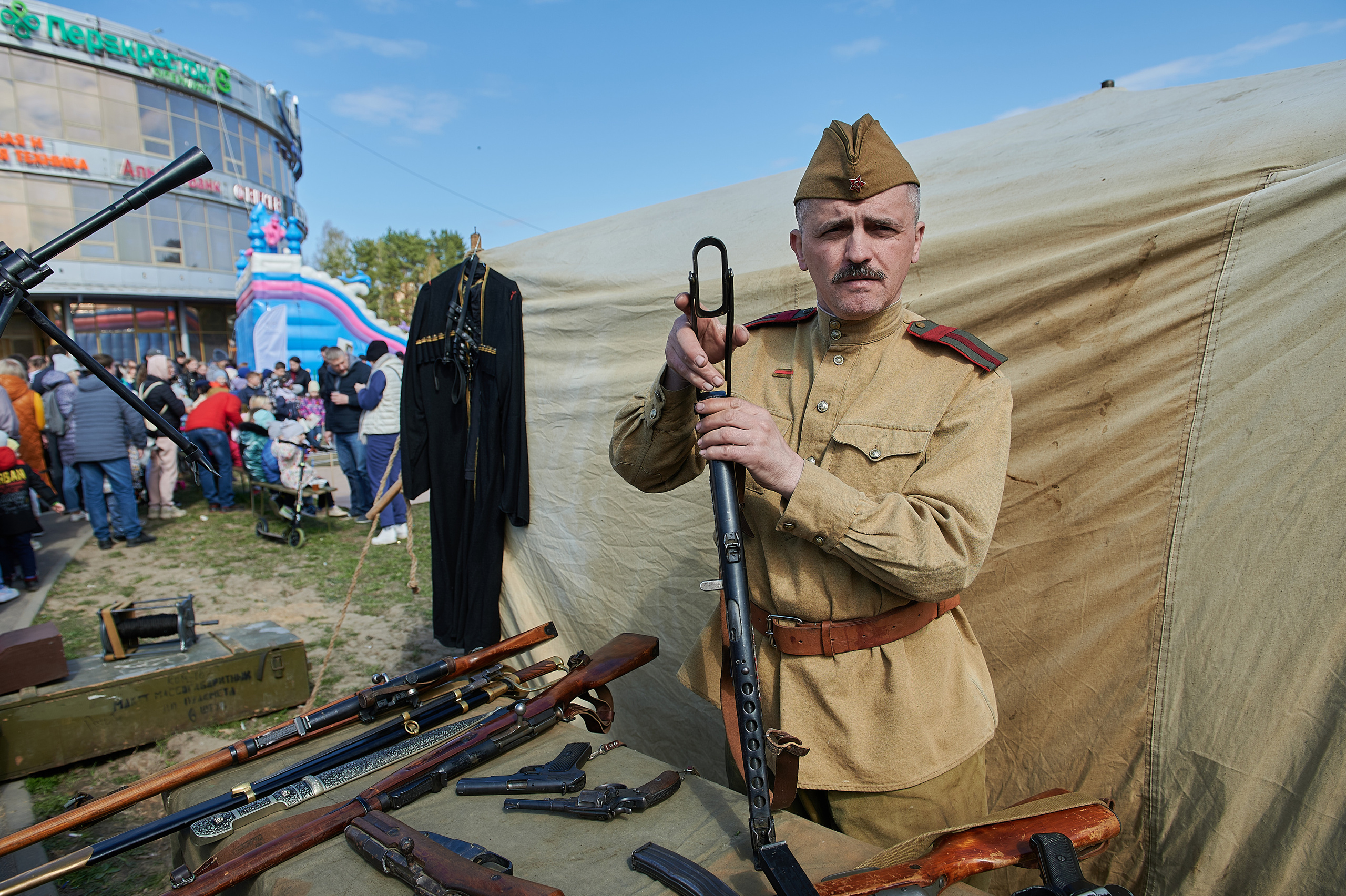 Профессиональный фотограф. Фоторепортаж праздника 9 мая в Сестрорецке