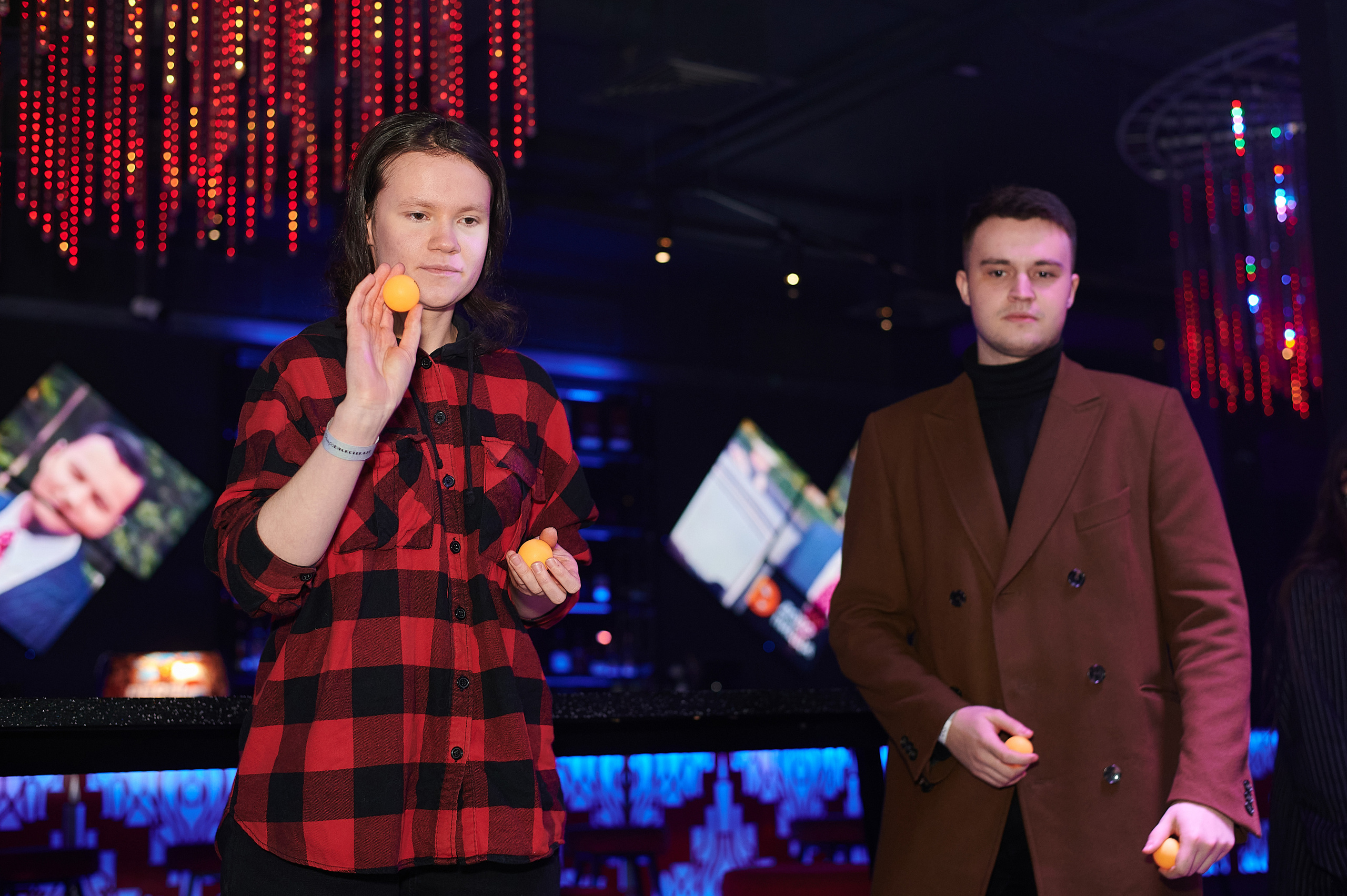 Репортажная съёмка корпоратива в ночном клубе