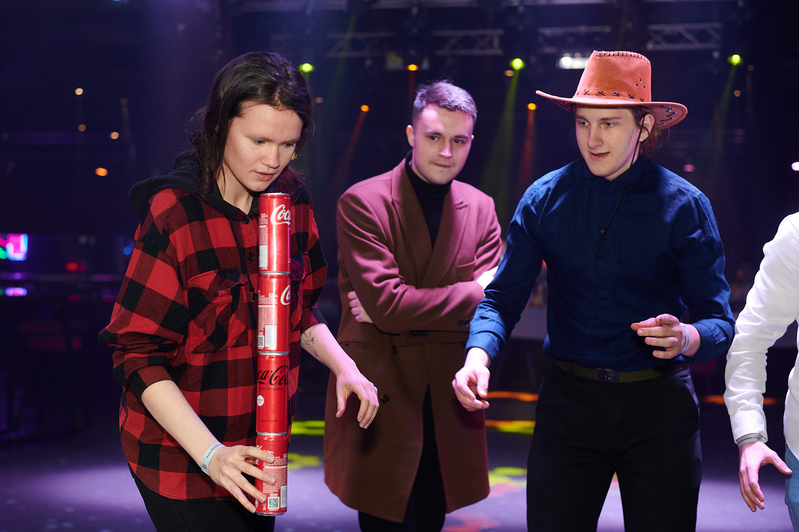 Репортажная съёмка корпоратива в ночном клубе