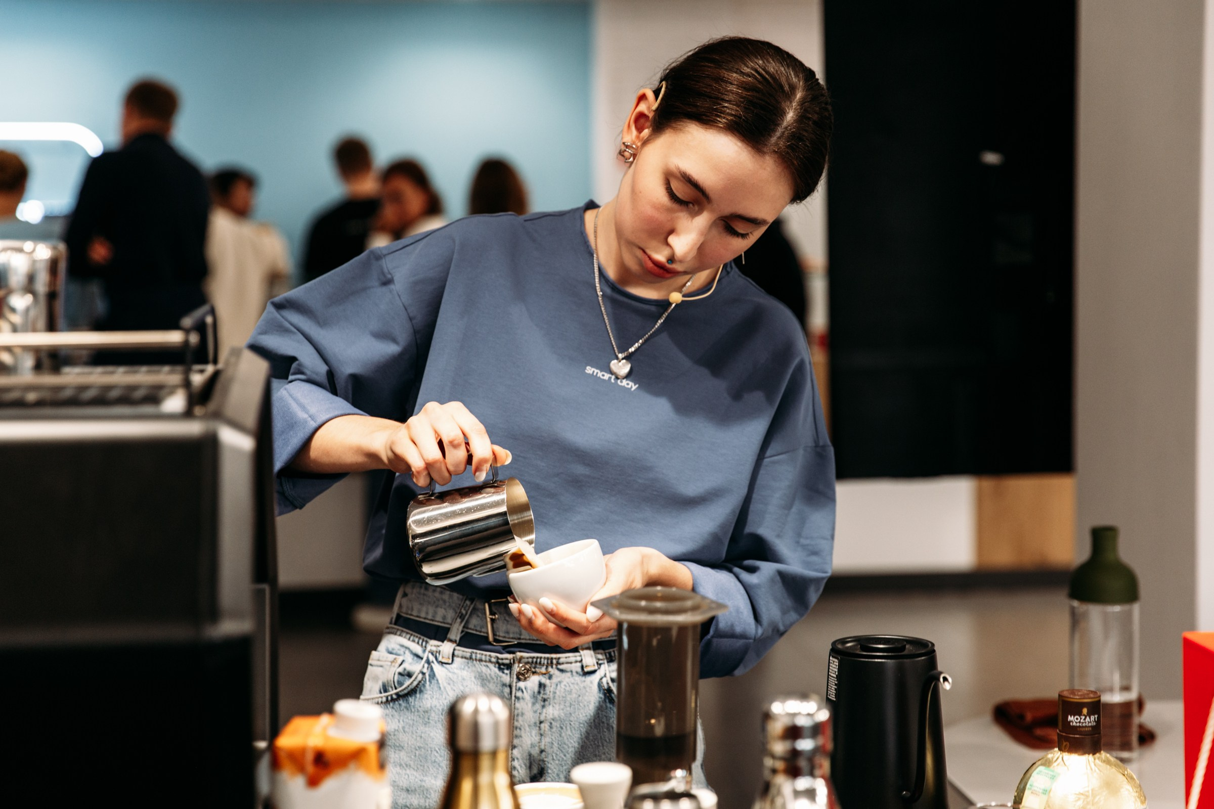 Чемпионат для бариста от Julius Meinl 2025. Фотограф в Иркутске Евгения Айвазова