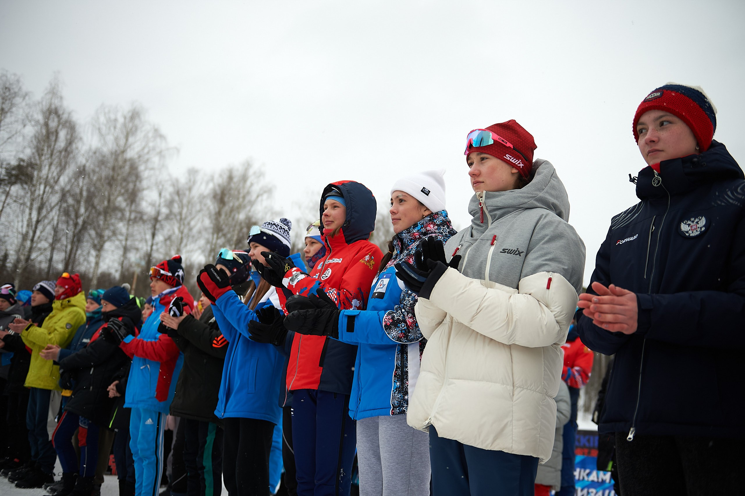 Всероссийские соревнования по лыжным гонкам «Пионерская правда». Ижевс. Спортивный репортажный фотограф в Ижевске Сергей Мерзляков