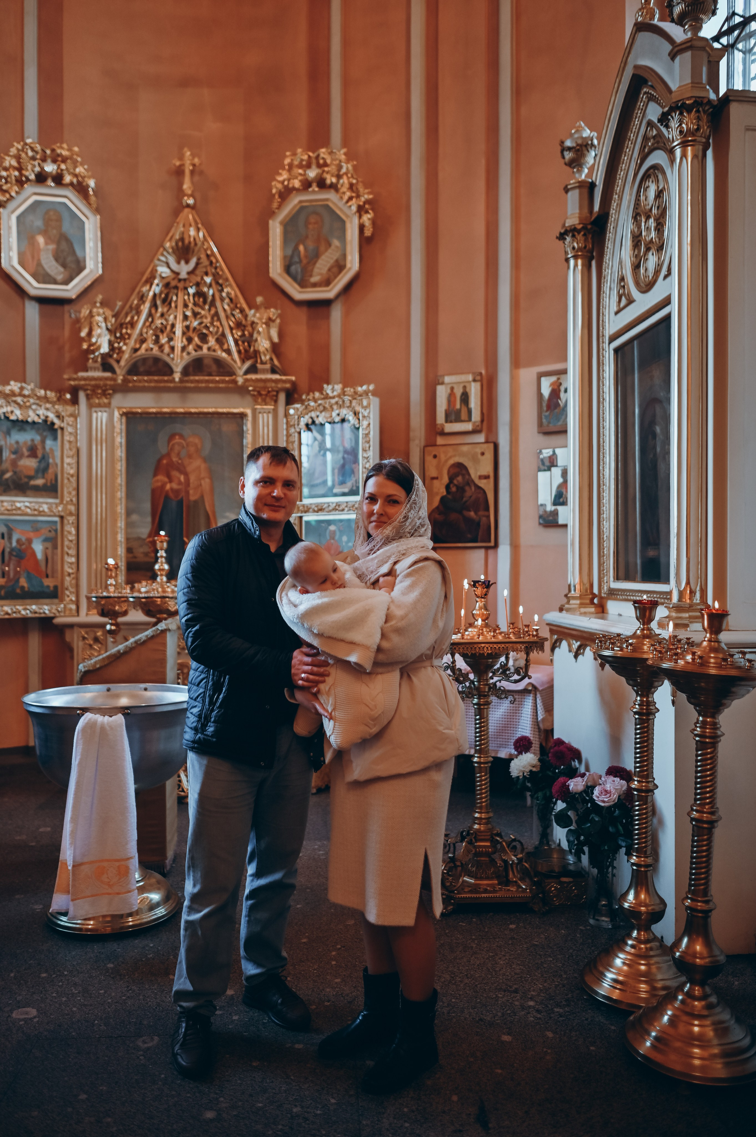 Крещение Любочки. Семейный и свадебный фотограф в Санкт-Петербурге Яна