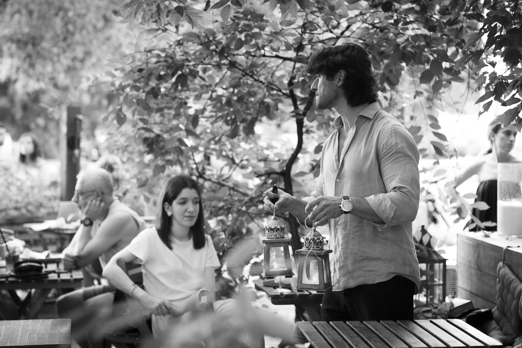 Концерт в летнем кафе Bollo. SaGaFOTO.ru