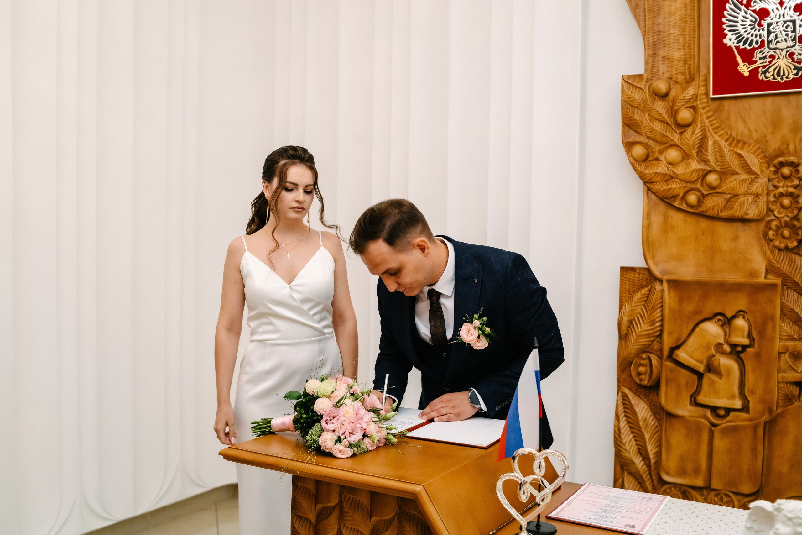 Елена, Виталий (ЗАГС и прогулка). Фотограф Волгоград Кристина Прохоренко