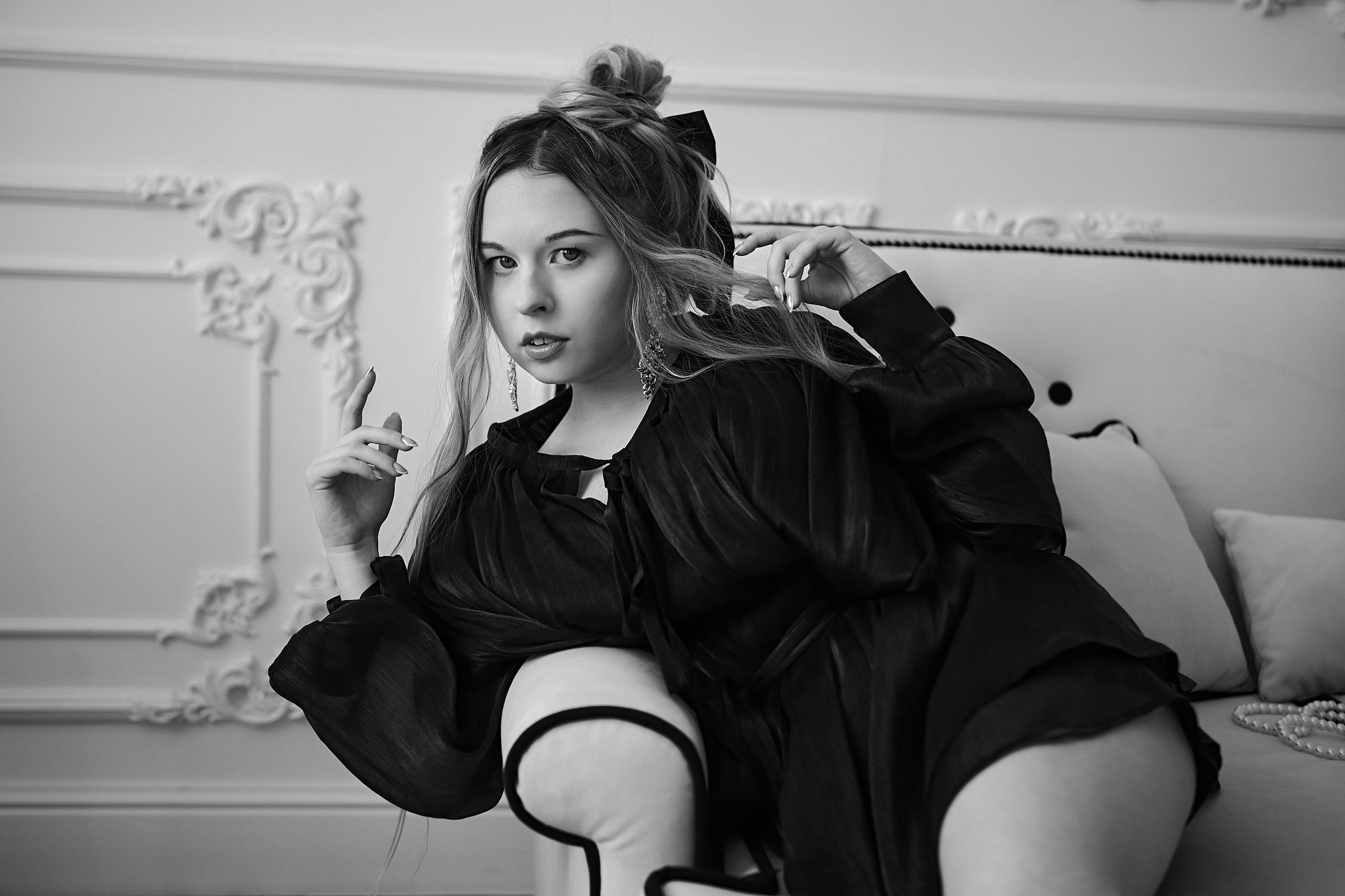 Портретная съемка в интерьерной студии. Портретный, свадебный и семейный фотограф в Краснодаре Михеева Светлана